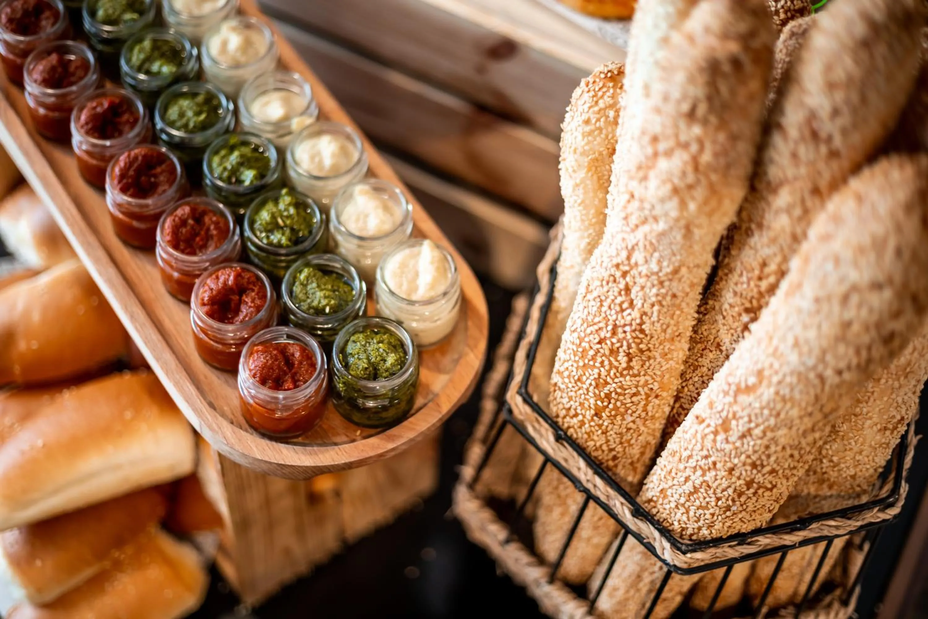 Buffet breakfast in Jacob Sea Life Nahariya