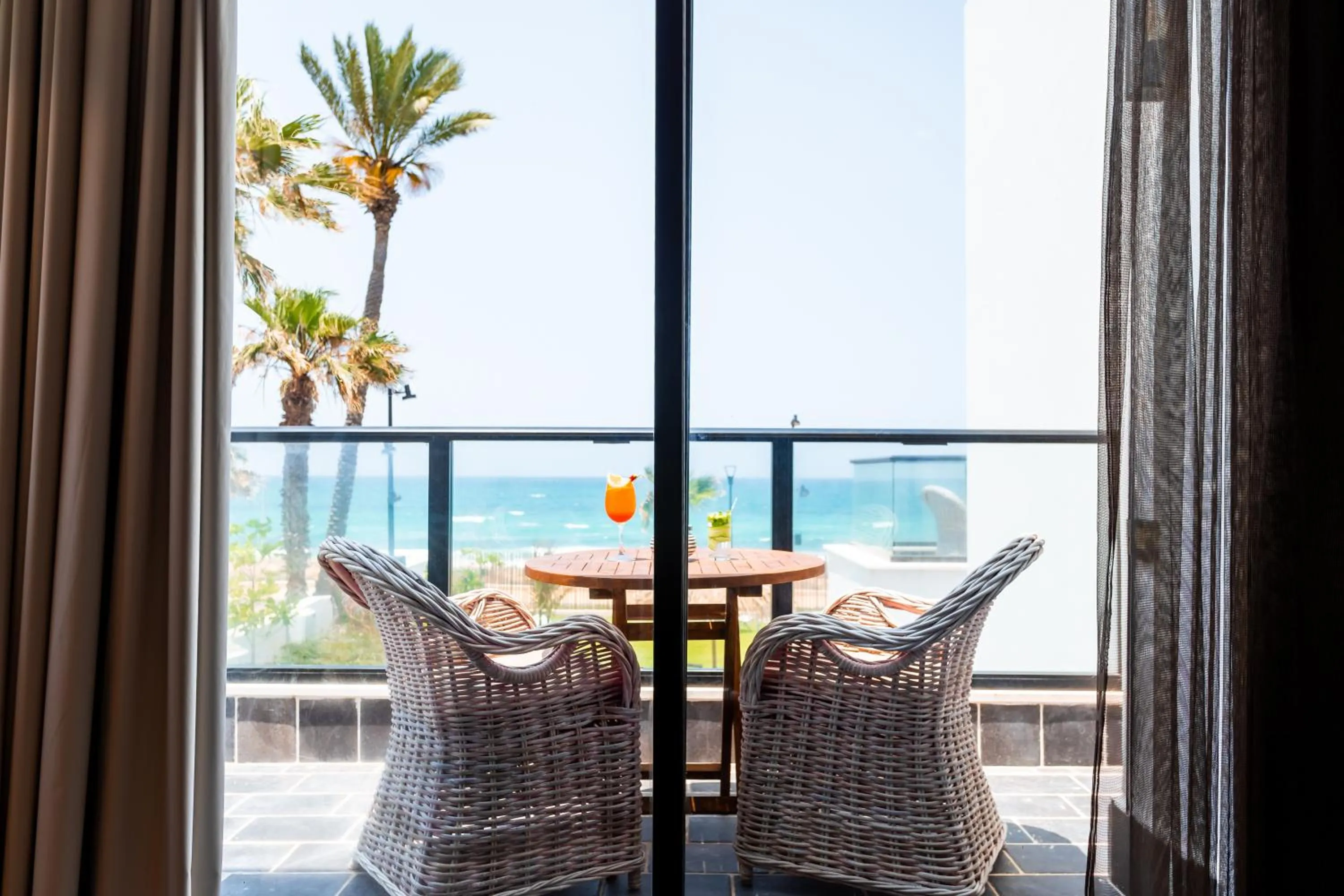 Balcony/Terrace in Jacob Sea Life Nahariya