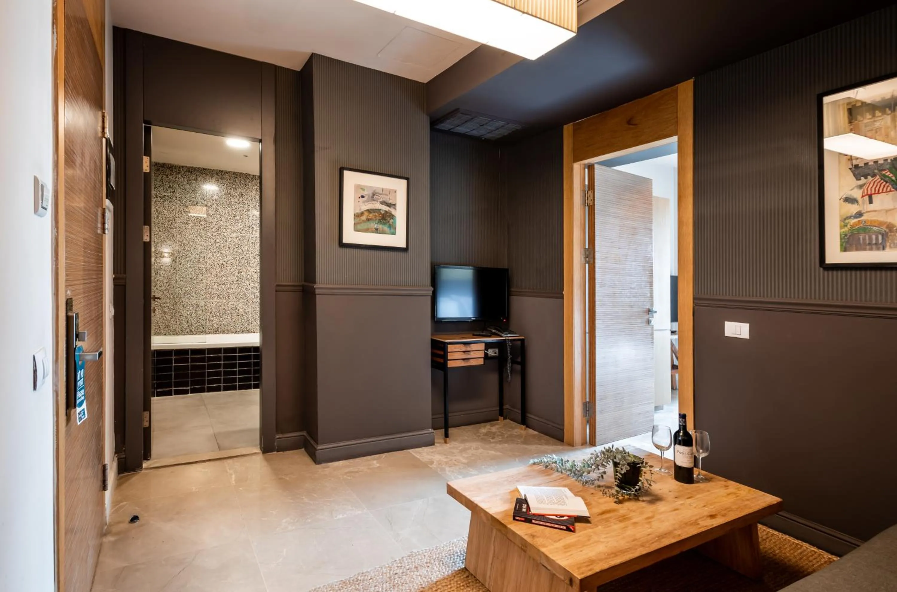 Living room in Jacob Sea Life Nahariya