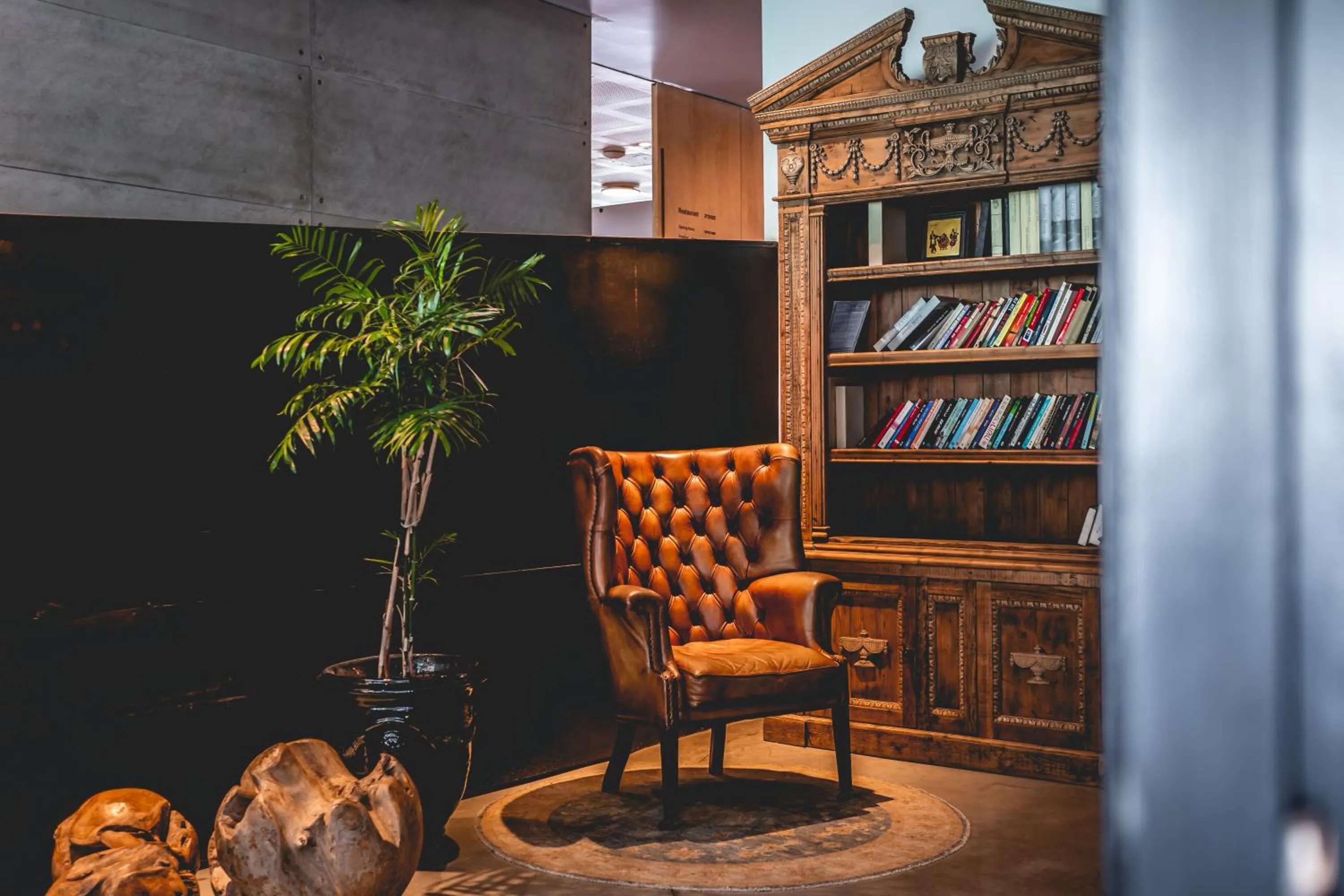 Lobby or reception in Jacob Sea Life Nahariya