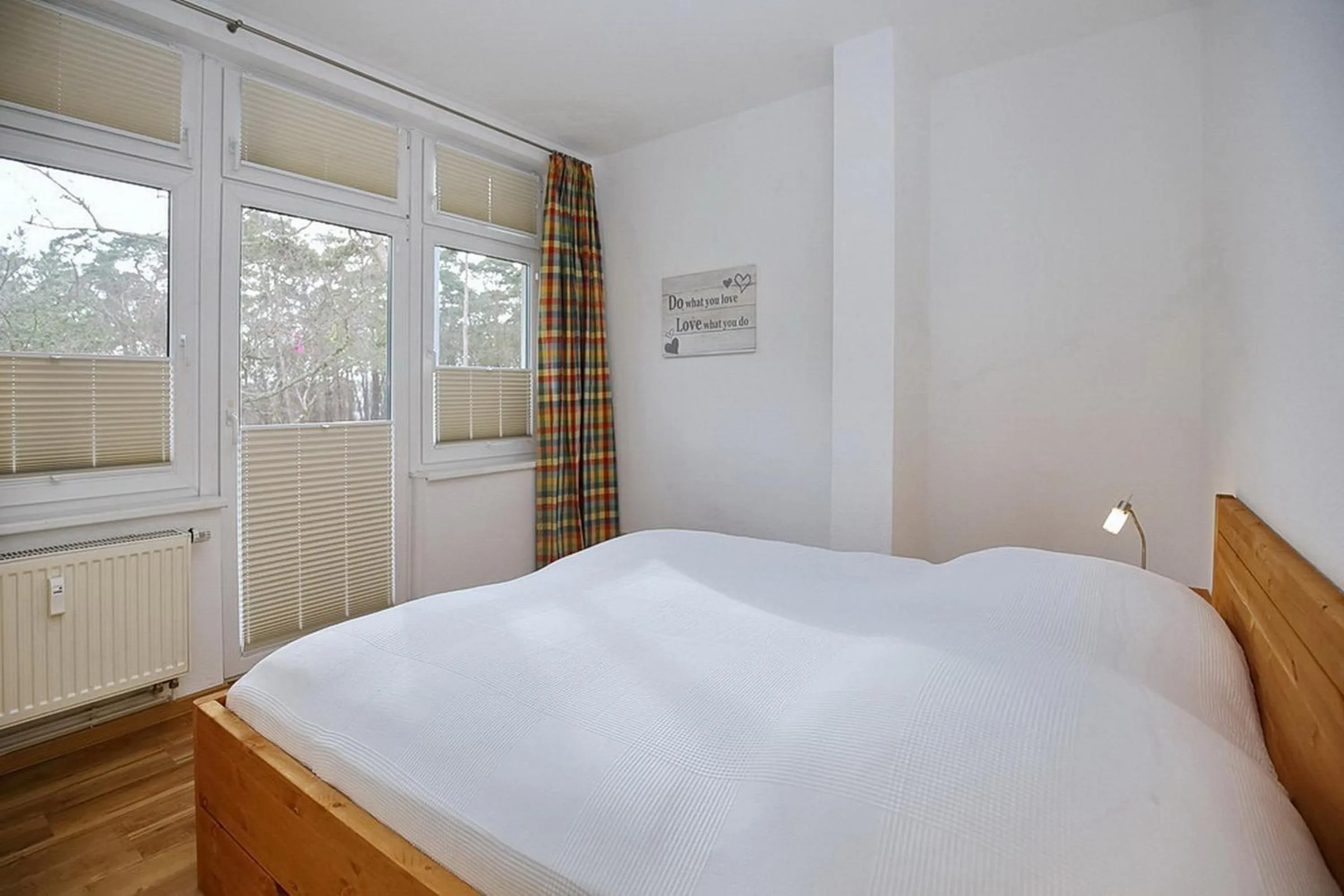 Bedroom, Bed in Villa Triton Wohnung 03