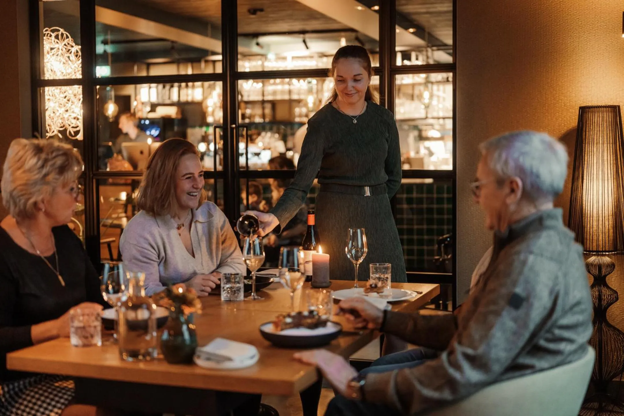 Guests in LUDIEK eten en slapen