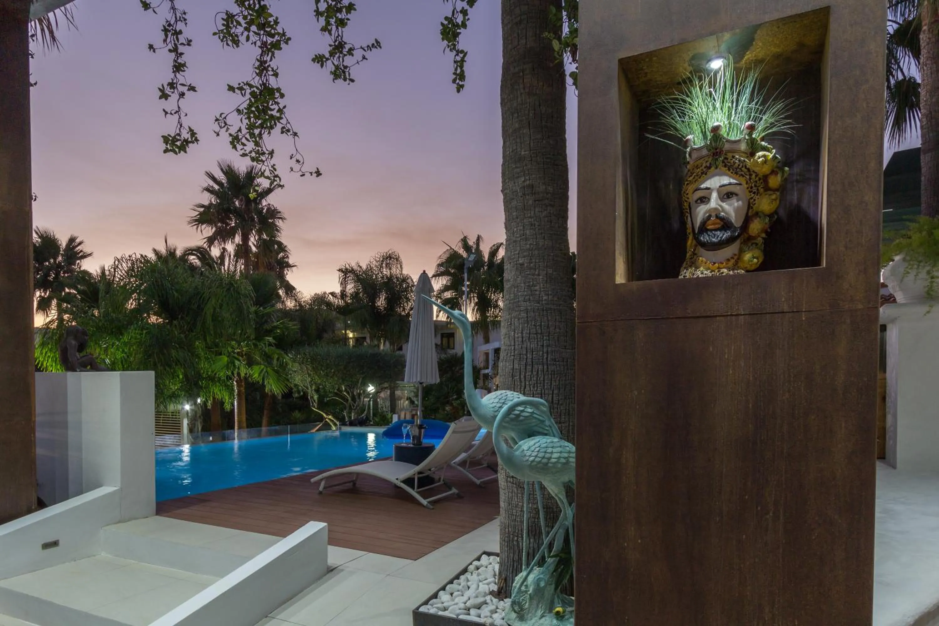 Pool view in Diodorus Luxury Experience