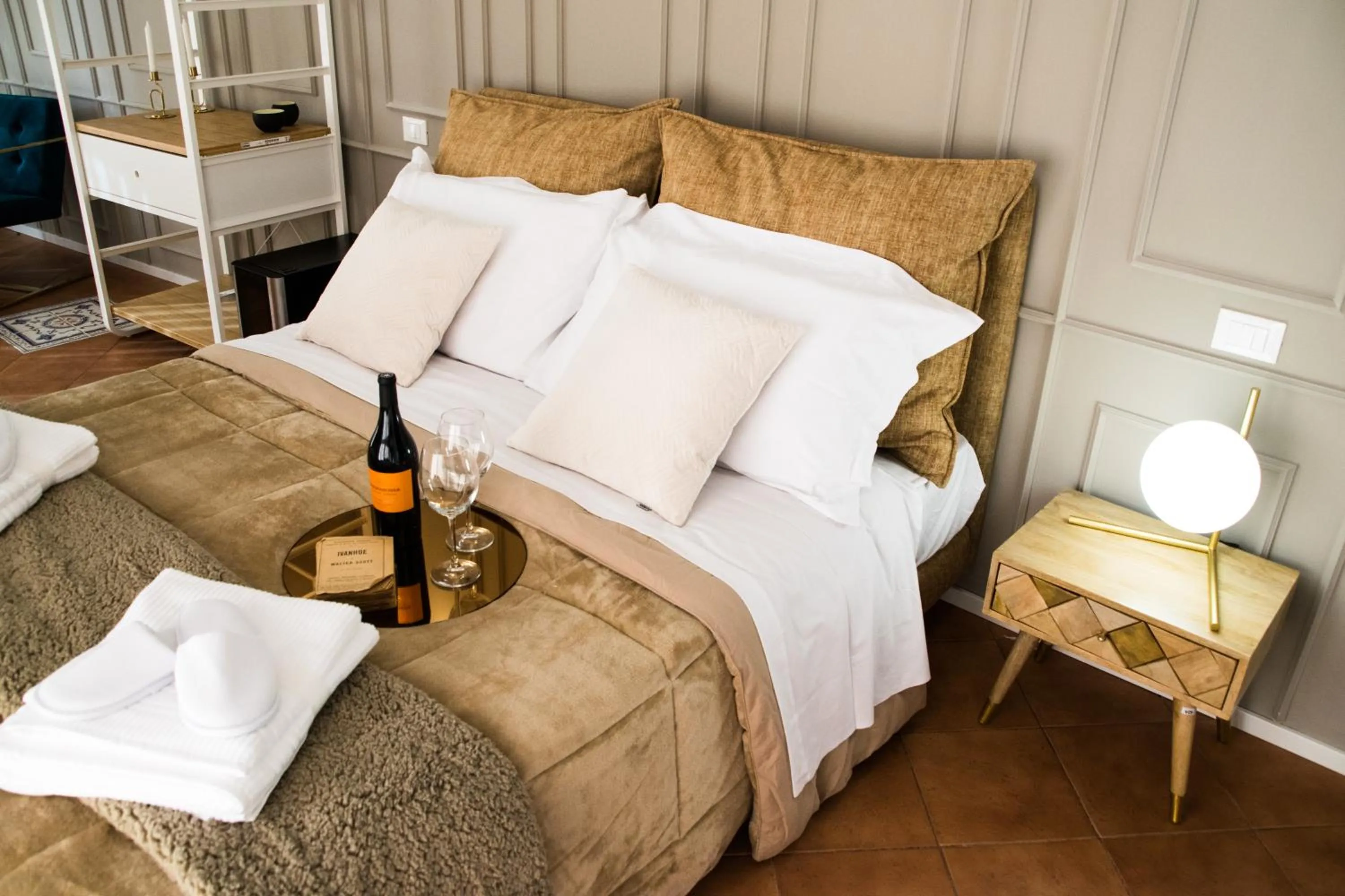 Bed in Diodorus Luxury Experience