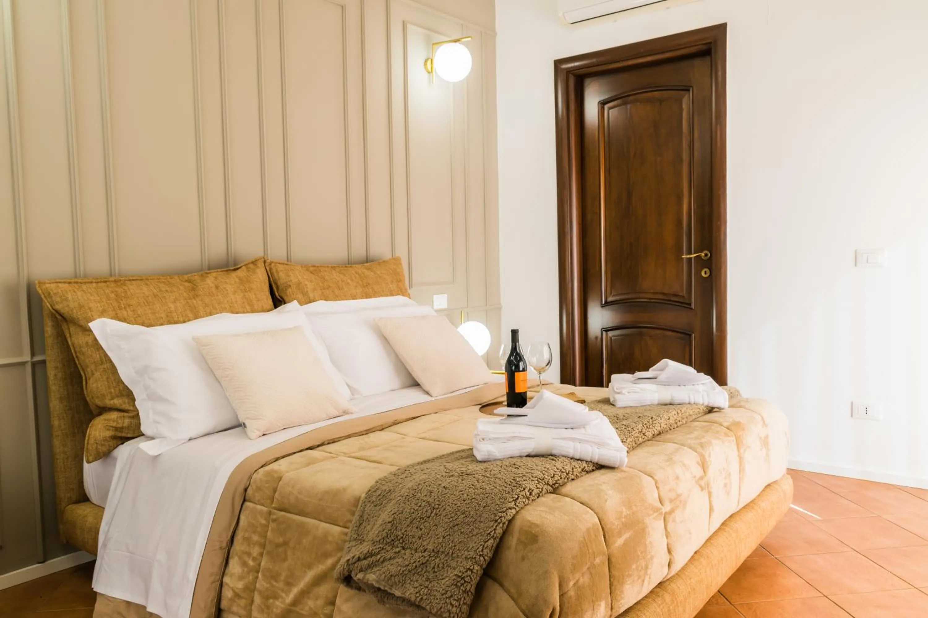 Bed in Diodorus Luxury Experience