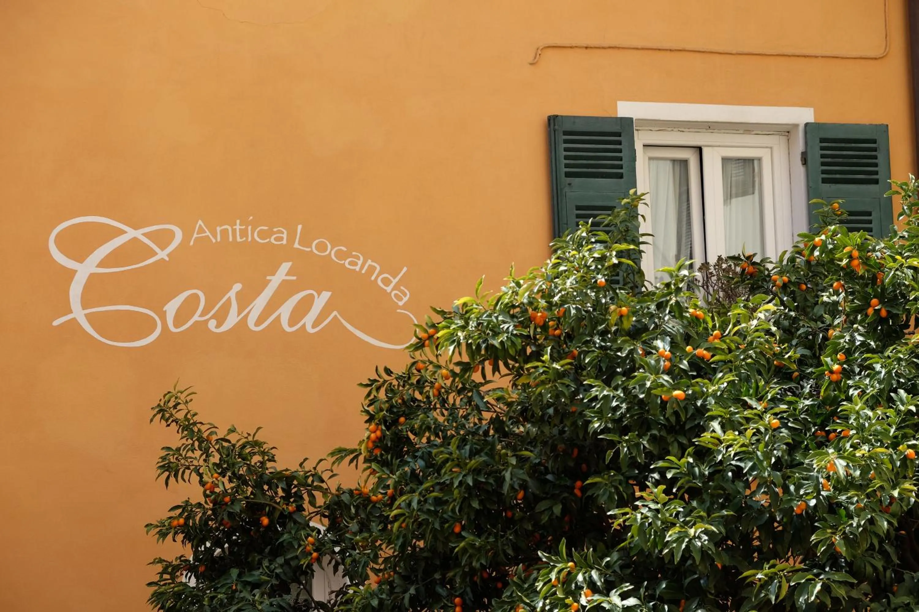 Facade/entrance in Albergo Costa