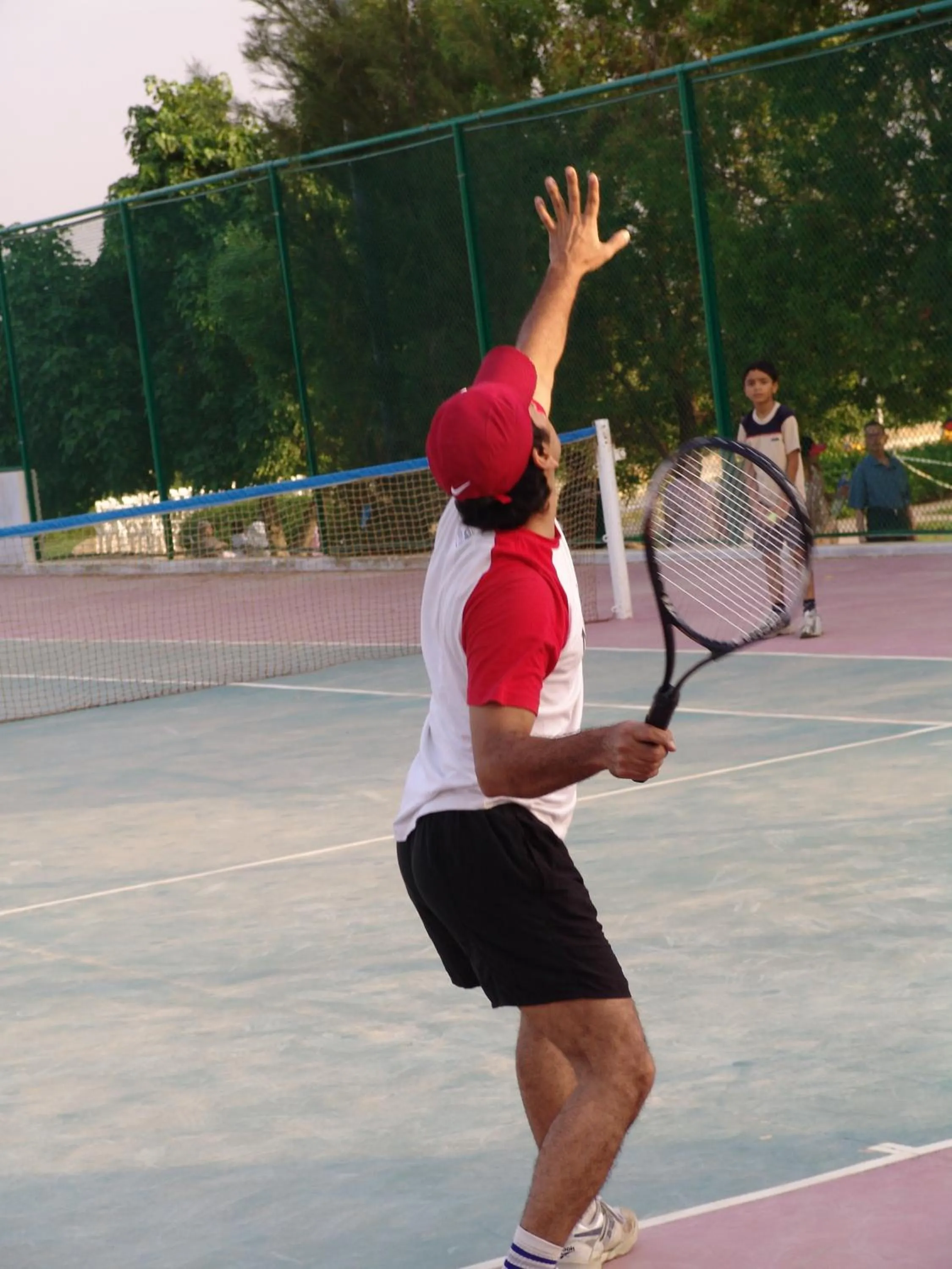 Tennis court in Dreamworld Resort, Hotel & Golf Course