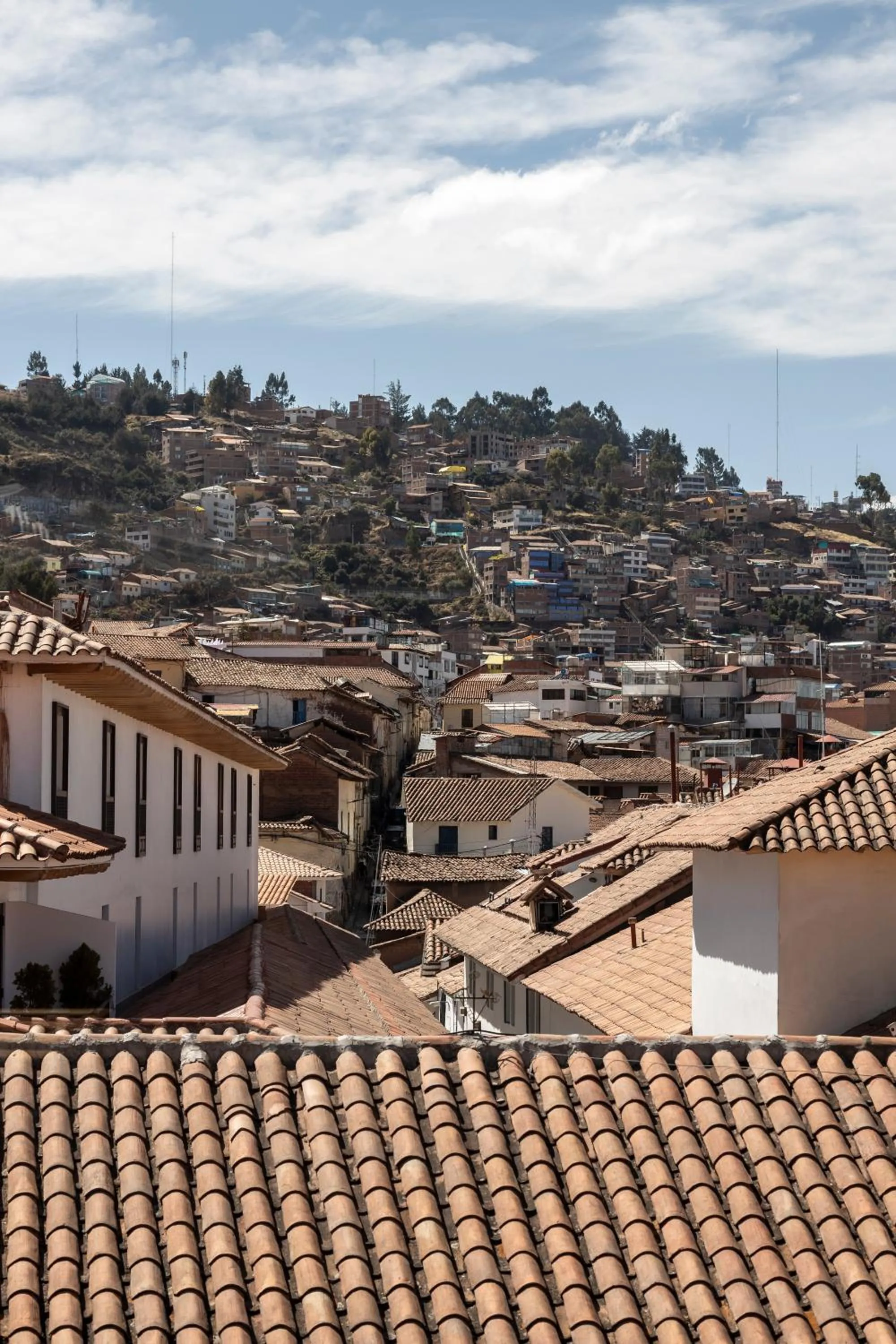 City view in MOAF Cusco Boutique Hotel