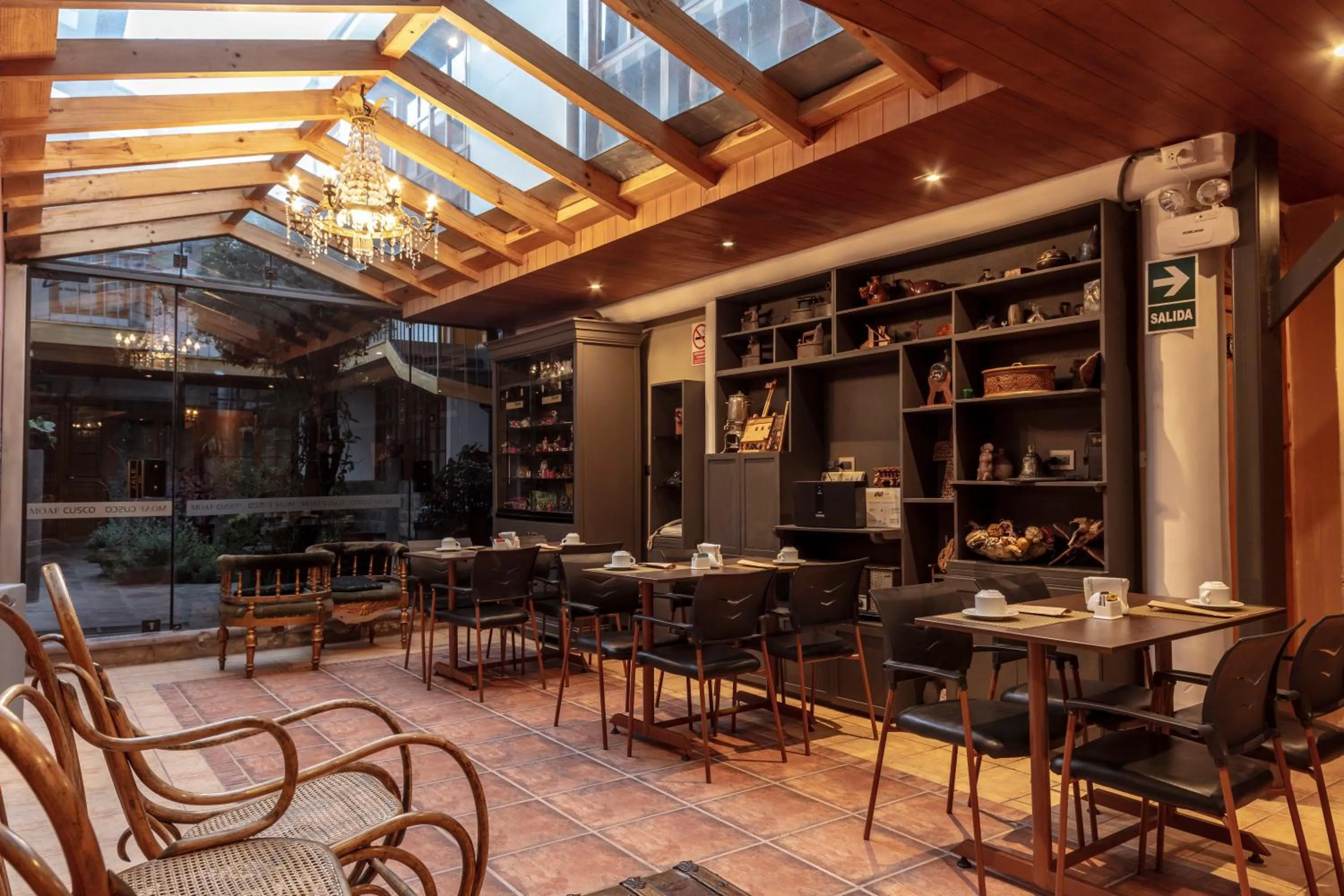 Living room in MOAF Cusco Boutique Hotel