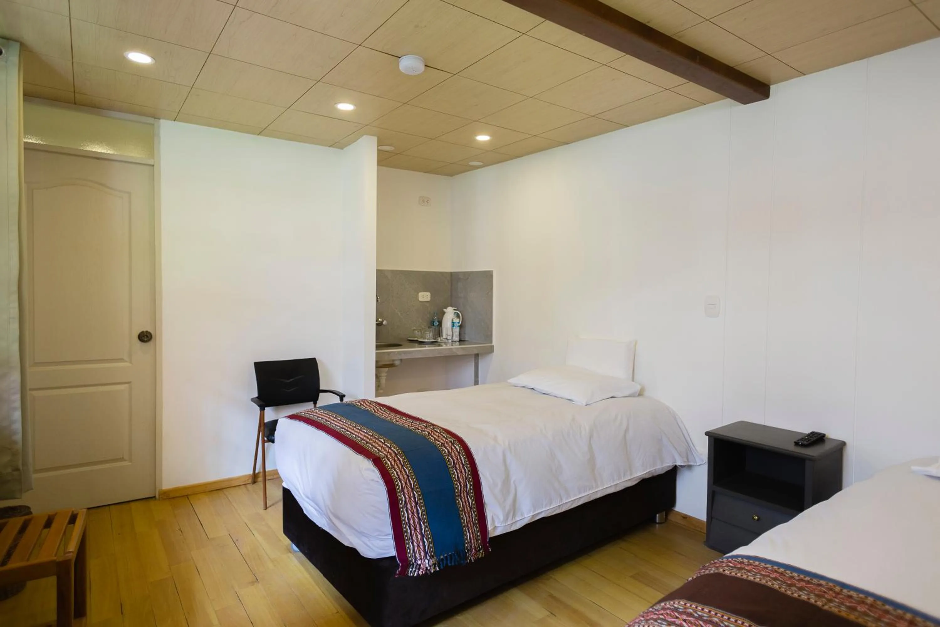 Decorative detail, Bed in MOAF Cusco Boutique Hotel