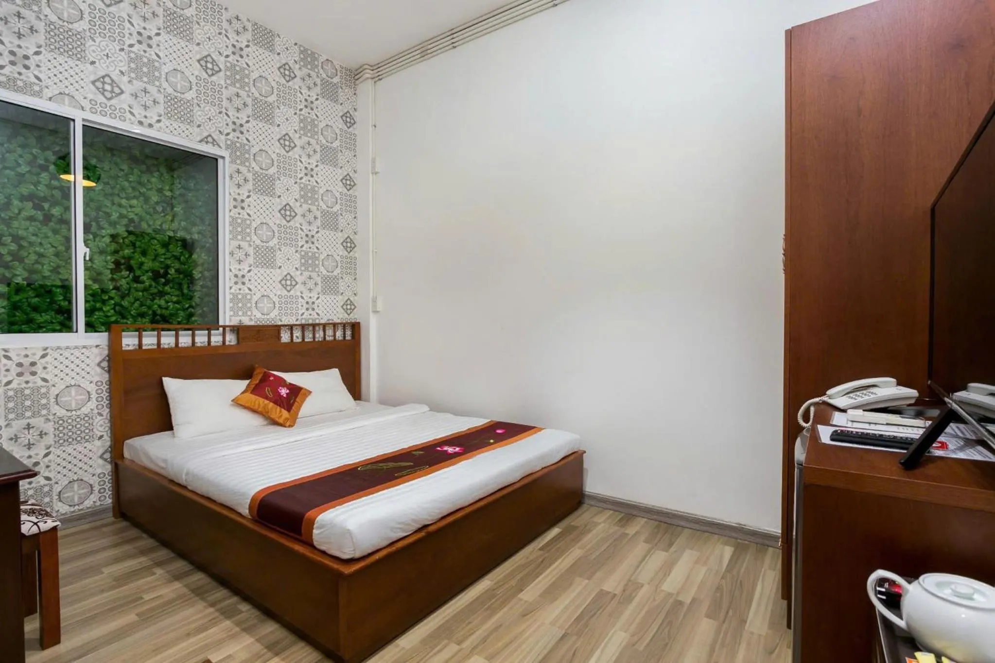 Bed in Indochine Ben Thanh Hotel & Apartments