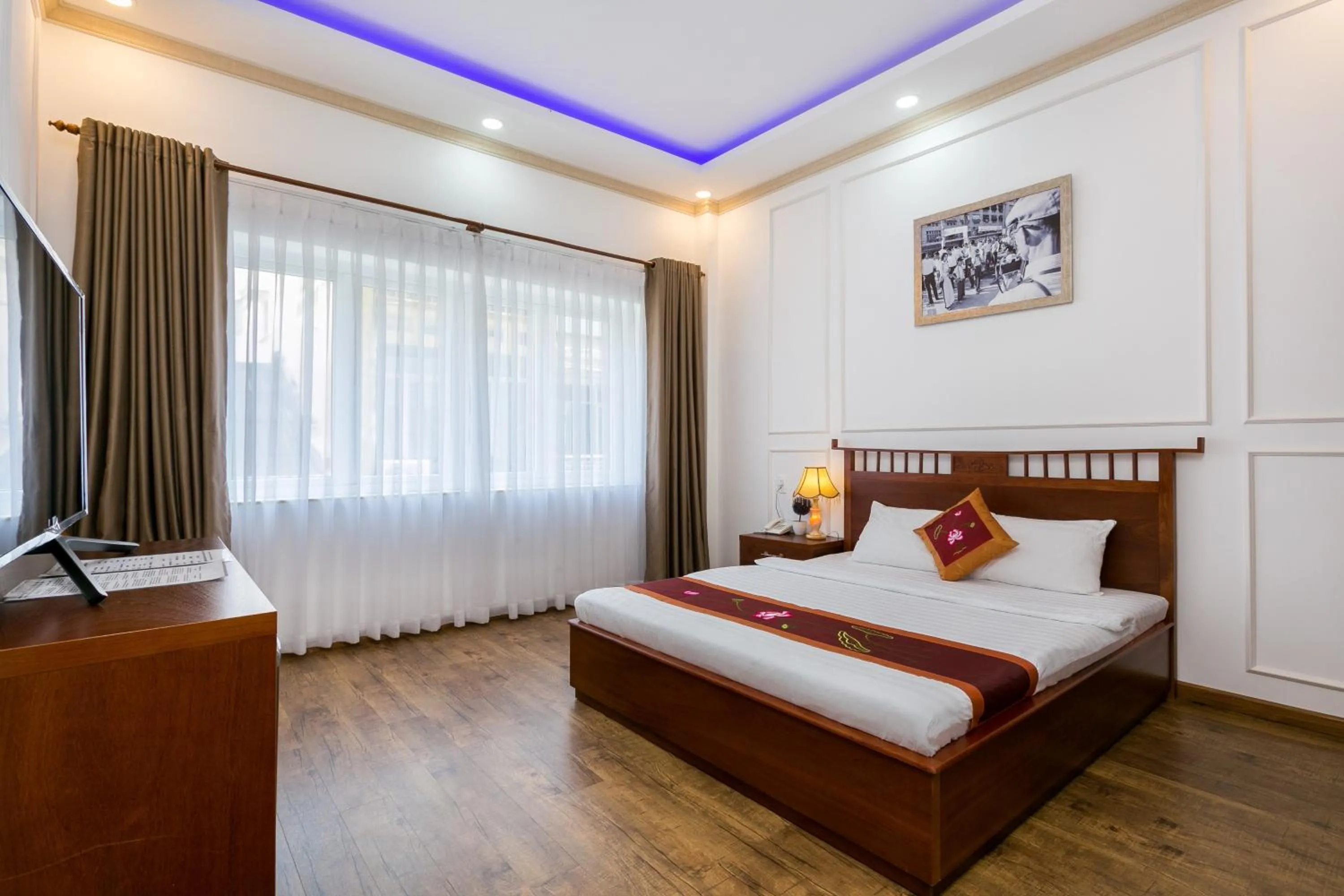 Photo of the whole room, Bed in Indochine Ben Thanh Hotel & Apartments