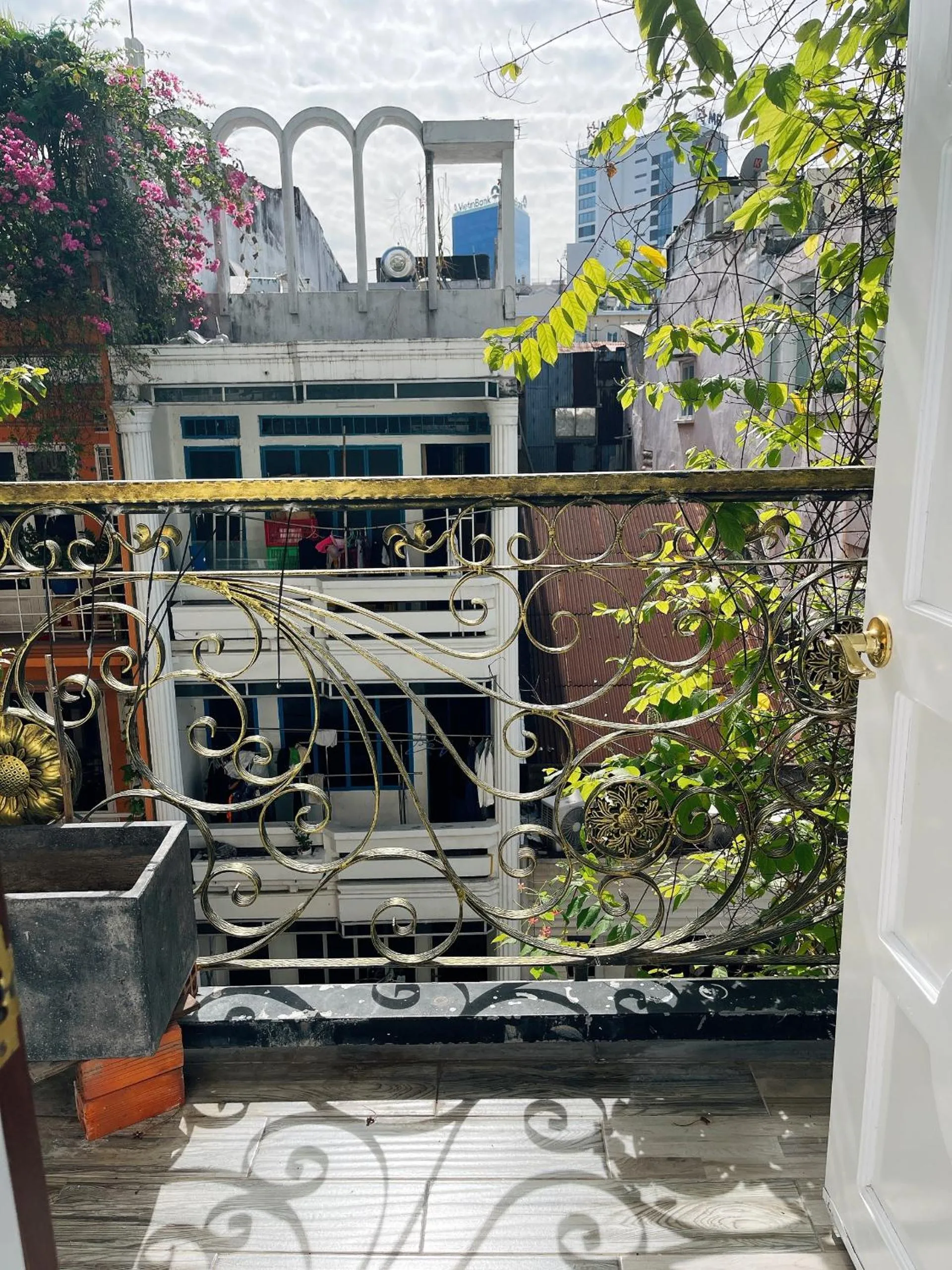 Balcony/Terrace in Indochine Ben Thanh Hotel & Apartments