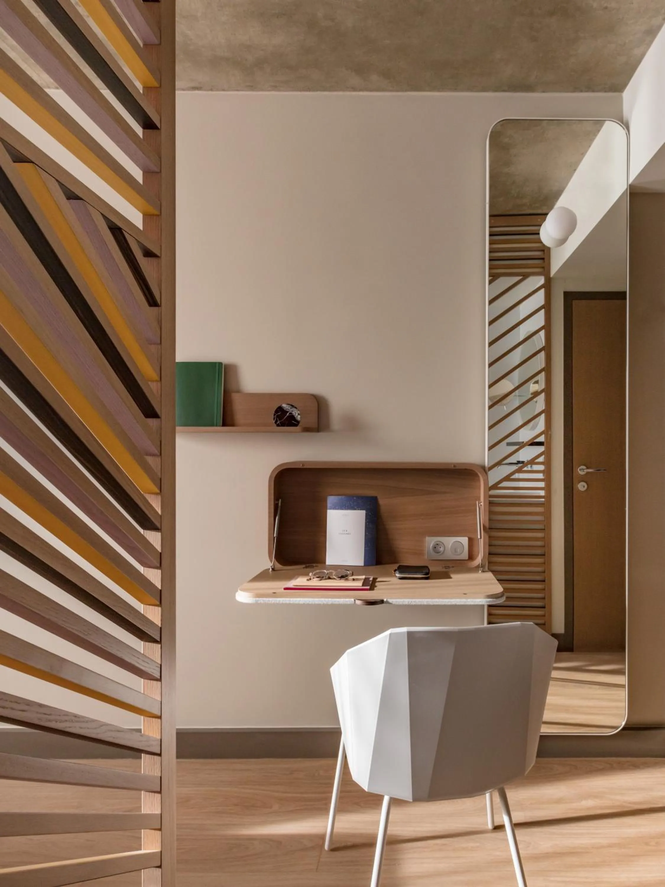 Decorative detail in OKKO Hotels Paris Gare de l'Est