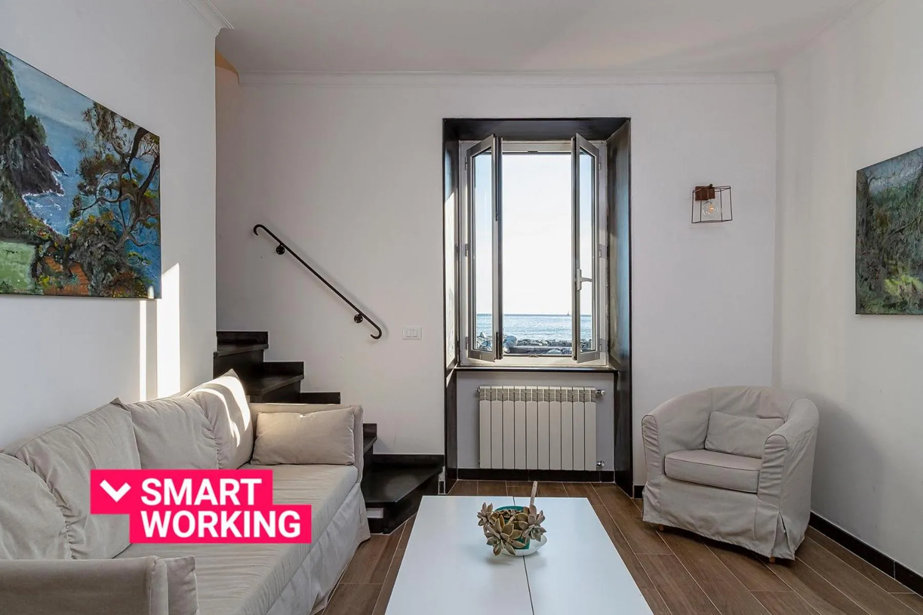 Living room in Sapore di Sale by Wonderful Italy