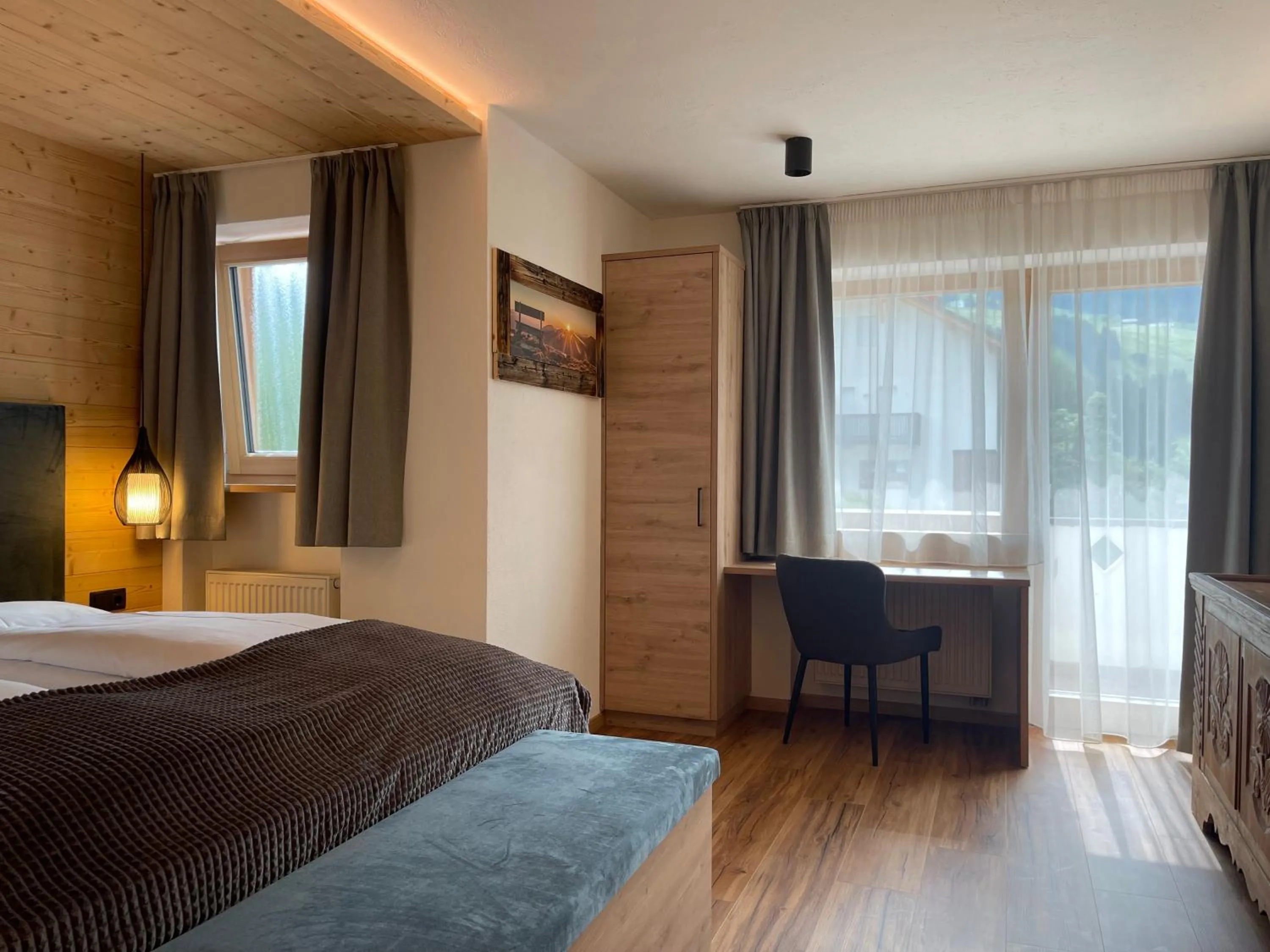 Bed in Pension Rungg