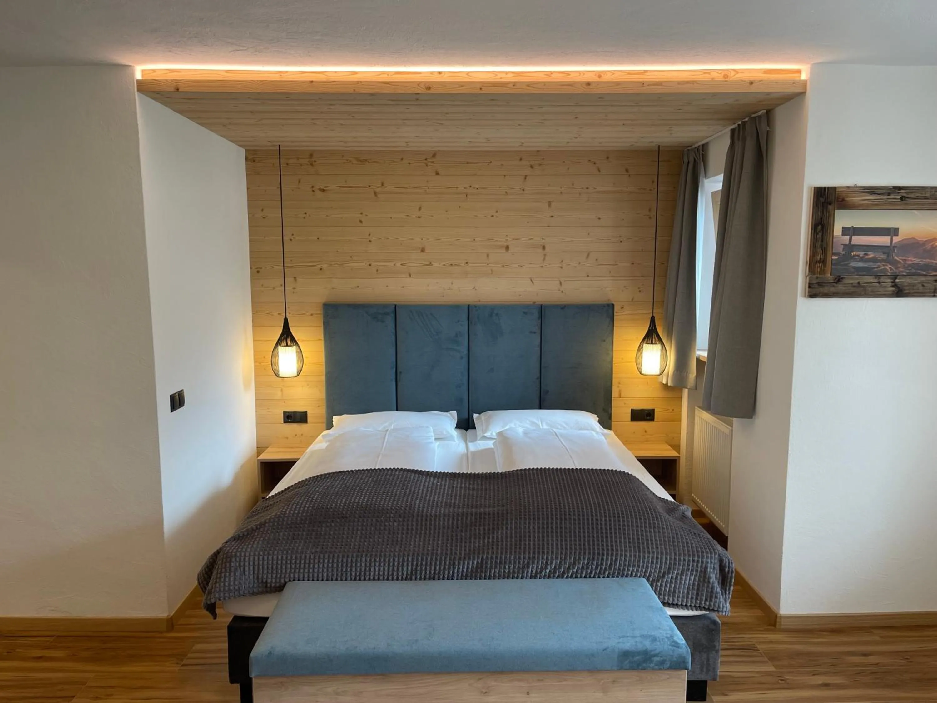 Bed in Pension Rungg