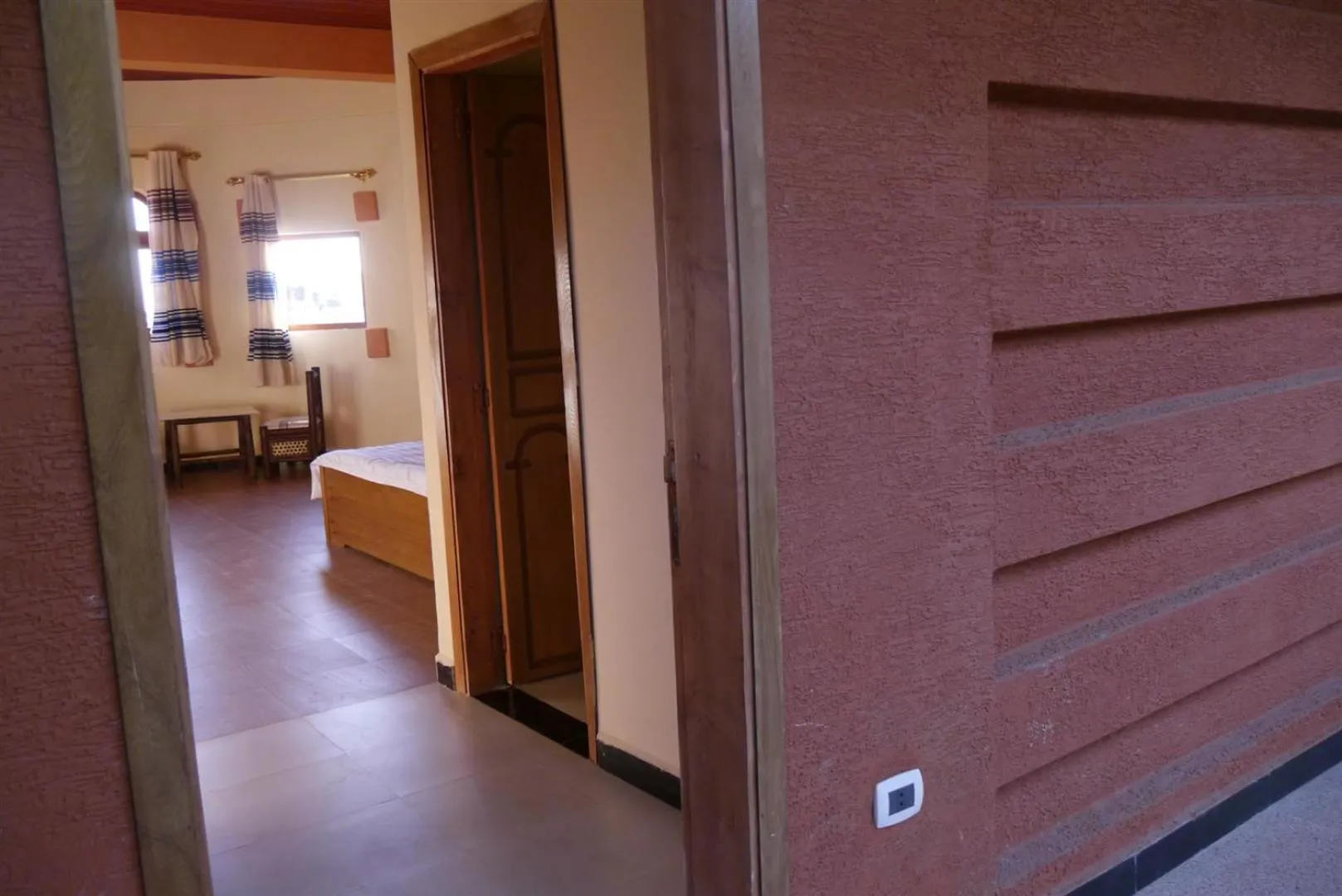 Bed in Bete Serkie Lalibela