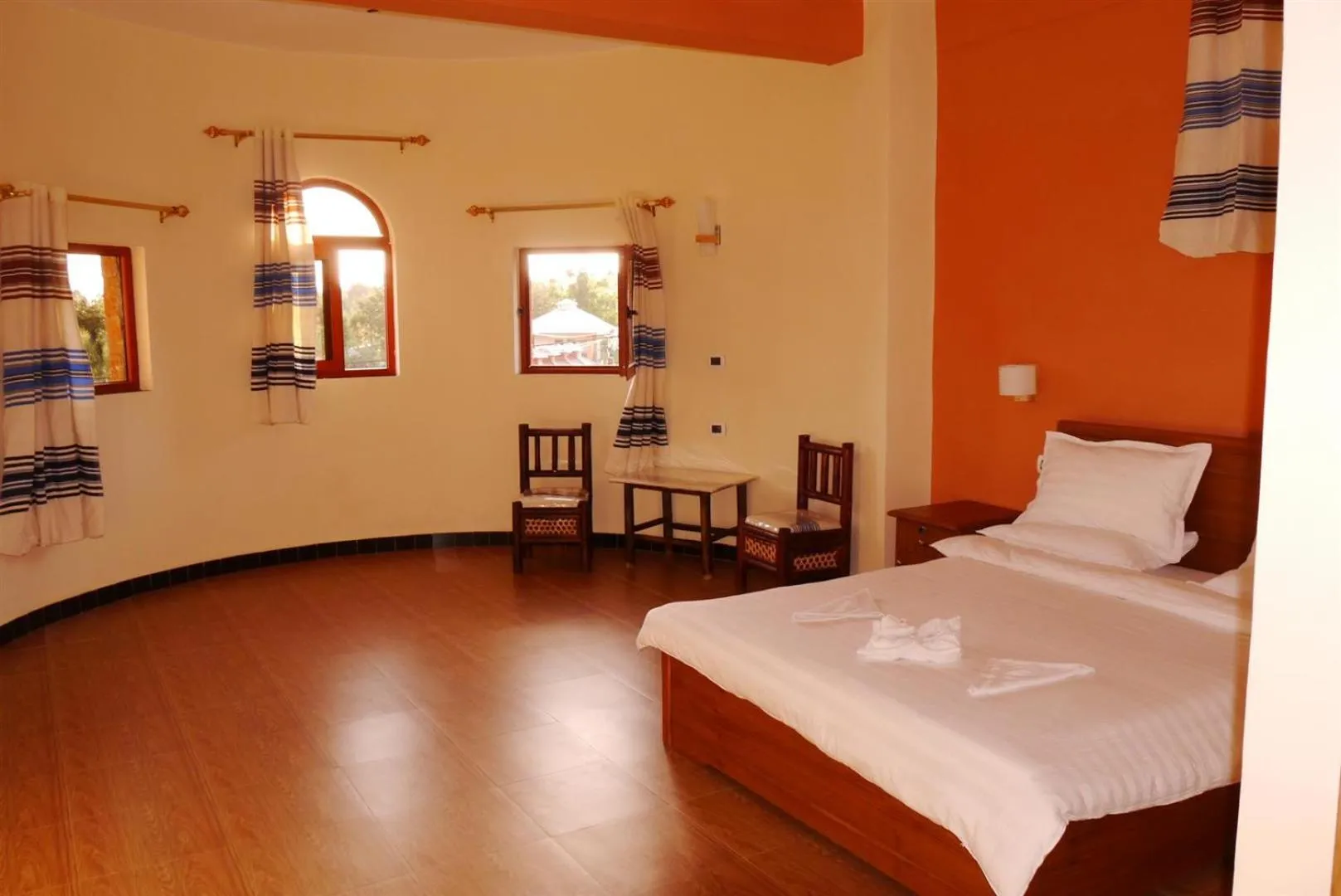 Bed in Bete Serkie Lalibela