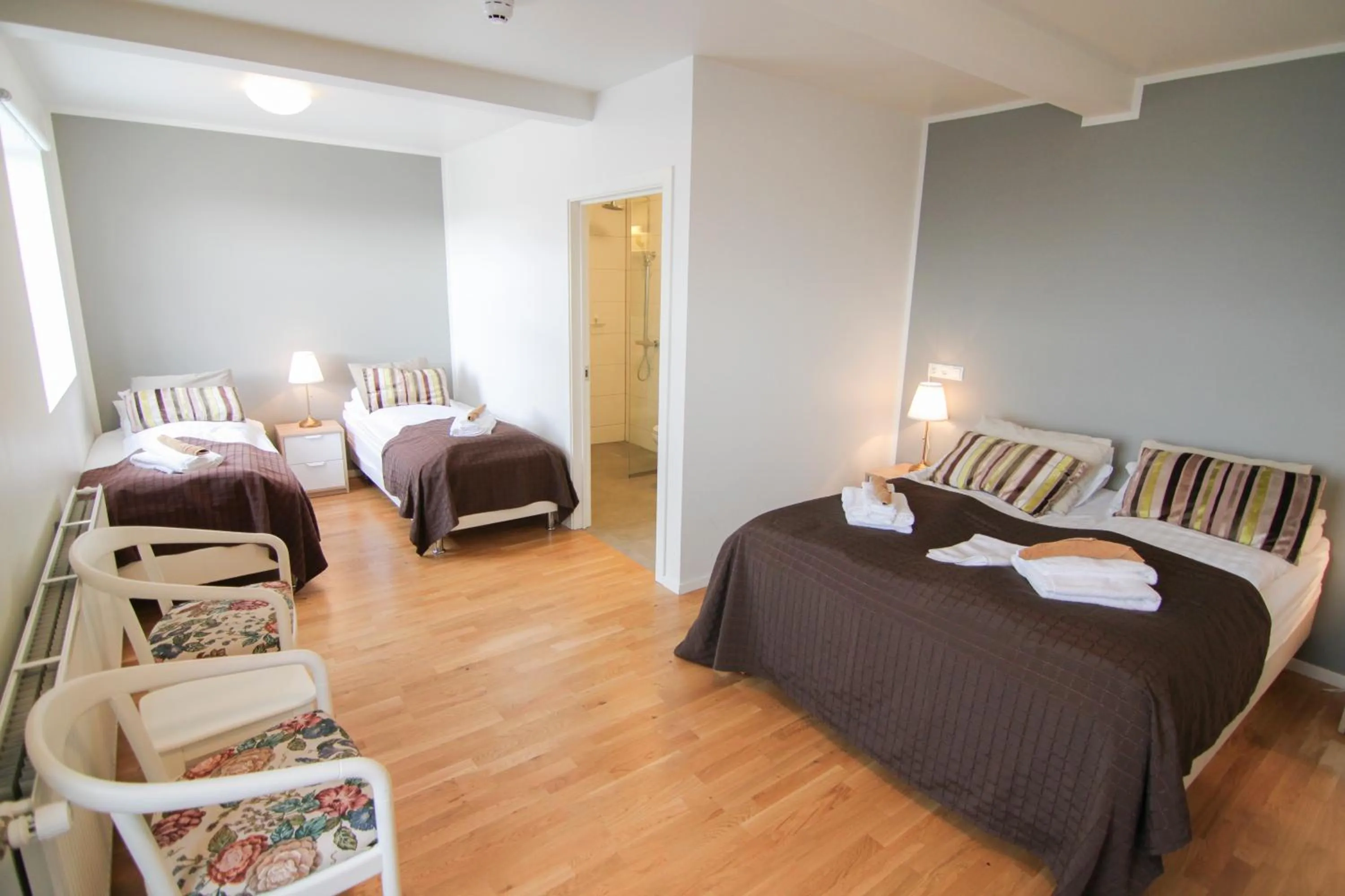 Bed in Hótel Lækur