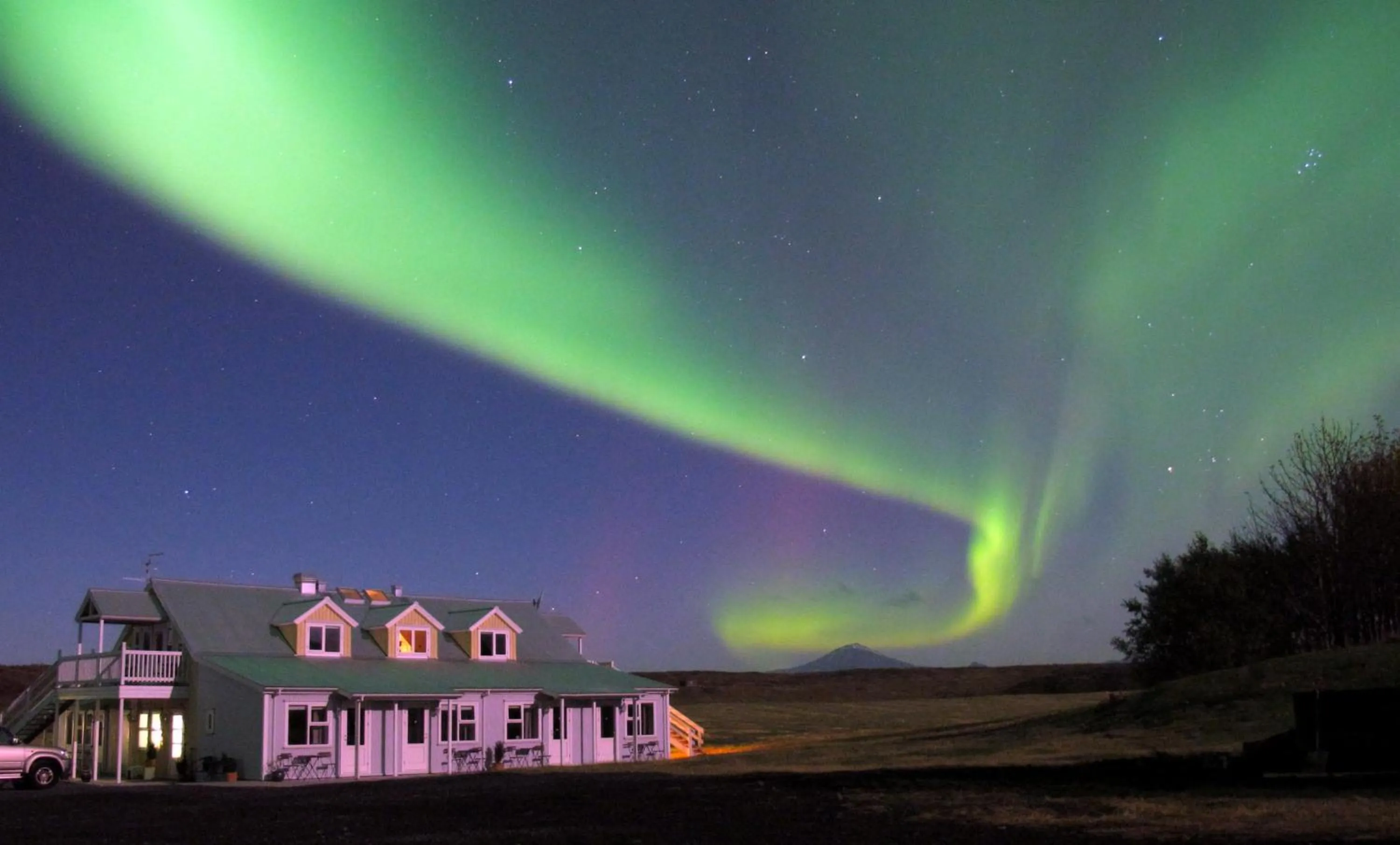 Facade/entrance in Hótel Lækur
