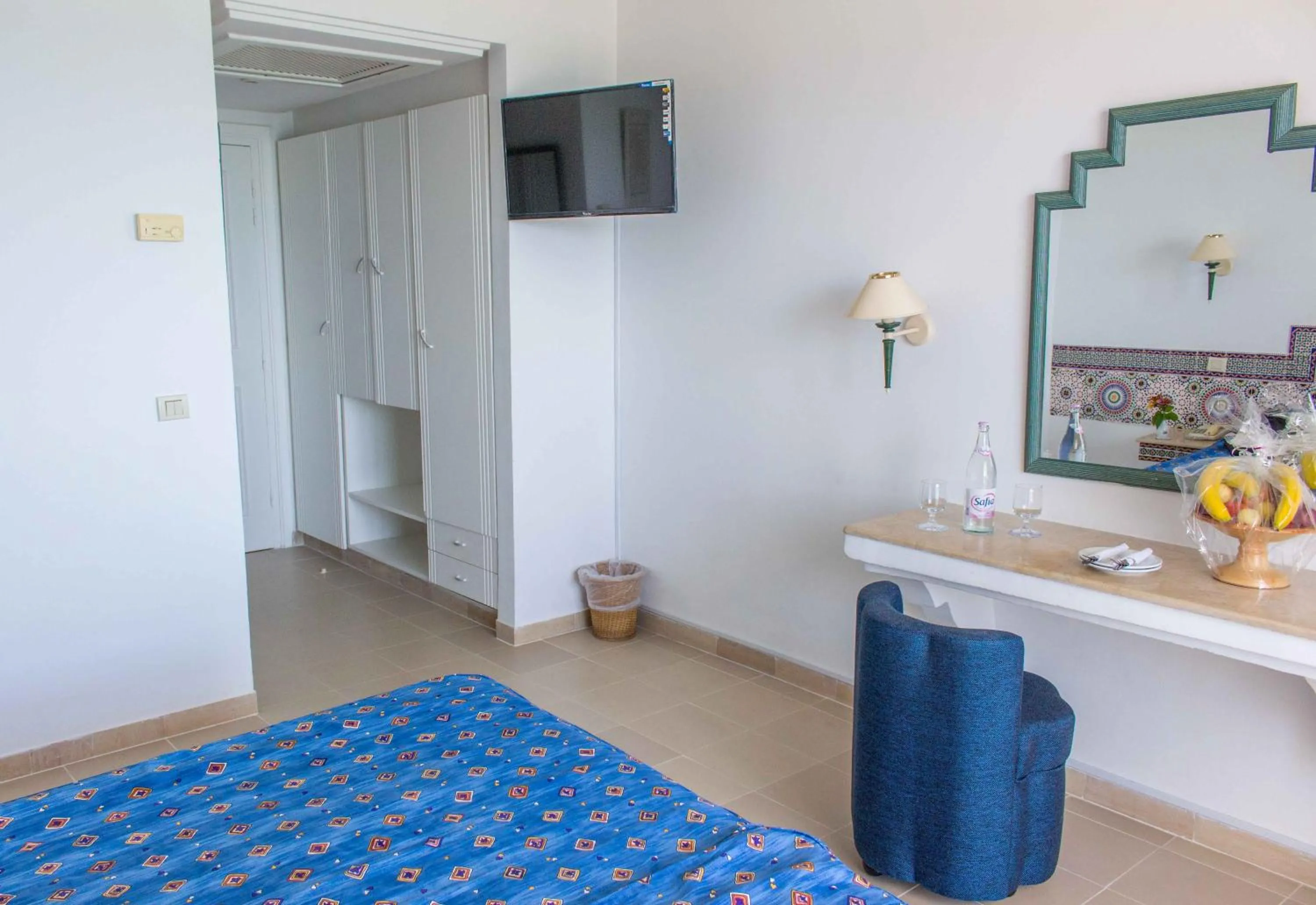 Bed in Hotel Dreams Beach