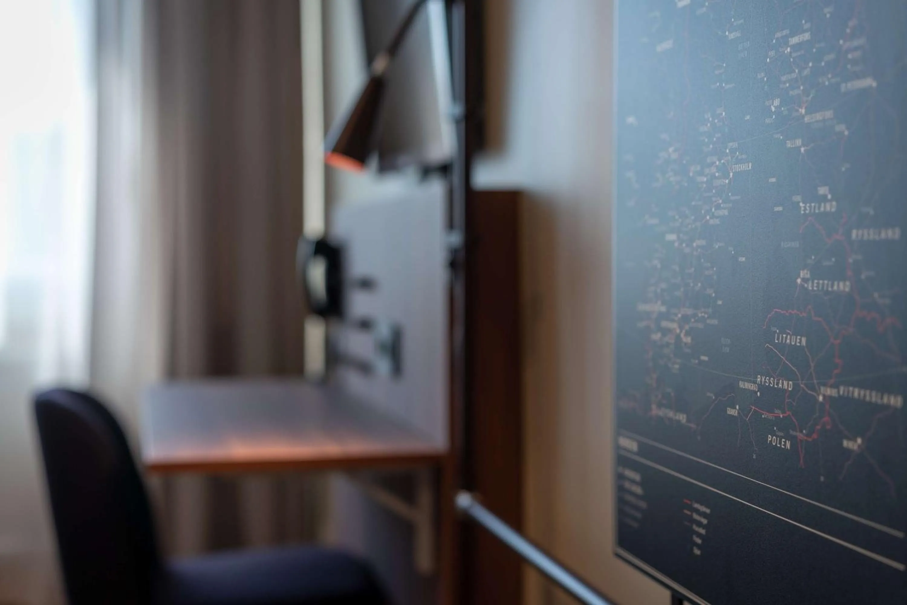 Bedroom in Scandic Umeå Syd