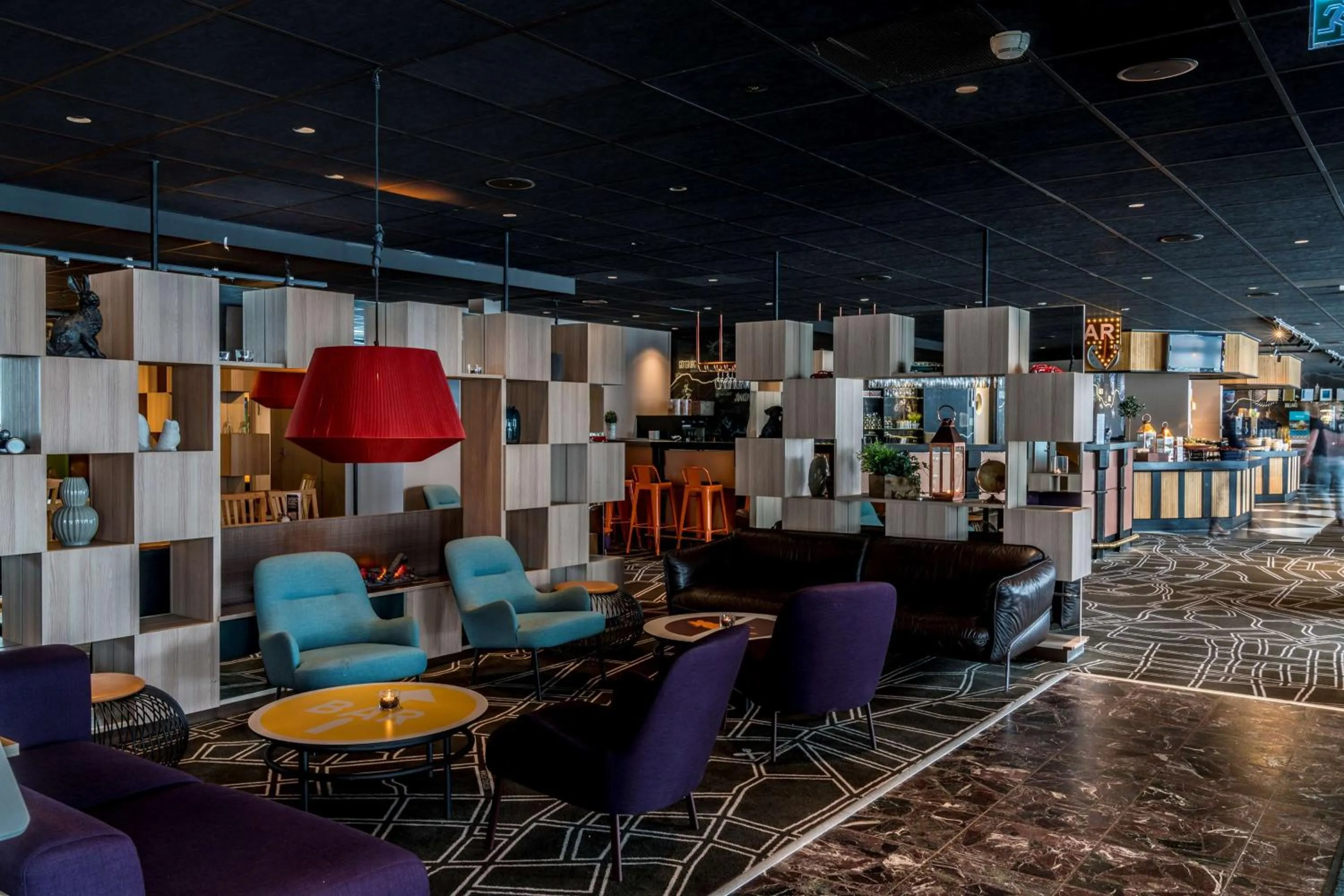 Lobby or reception in Scandic Umeå Syd