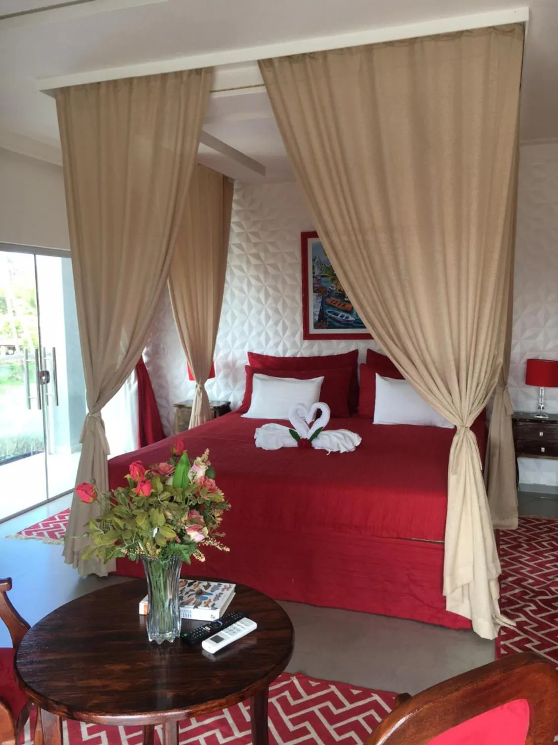 Bed in Relais de Charme Boutique Hotel Pititinga