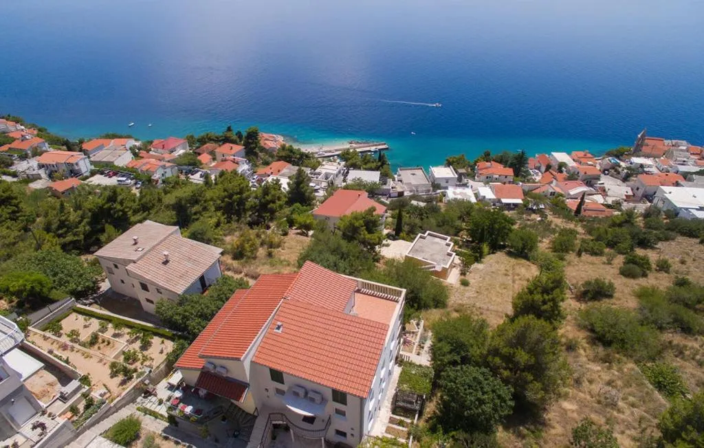 Bird's eye view in Villa Anči