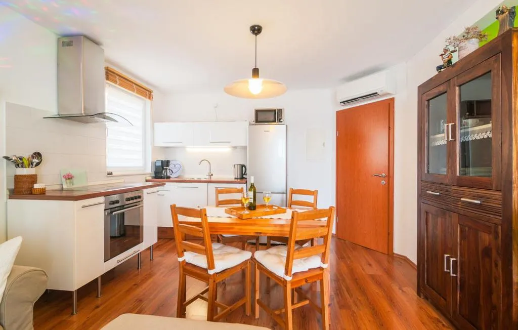 Kitchen or kitchenette in Villa Anči