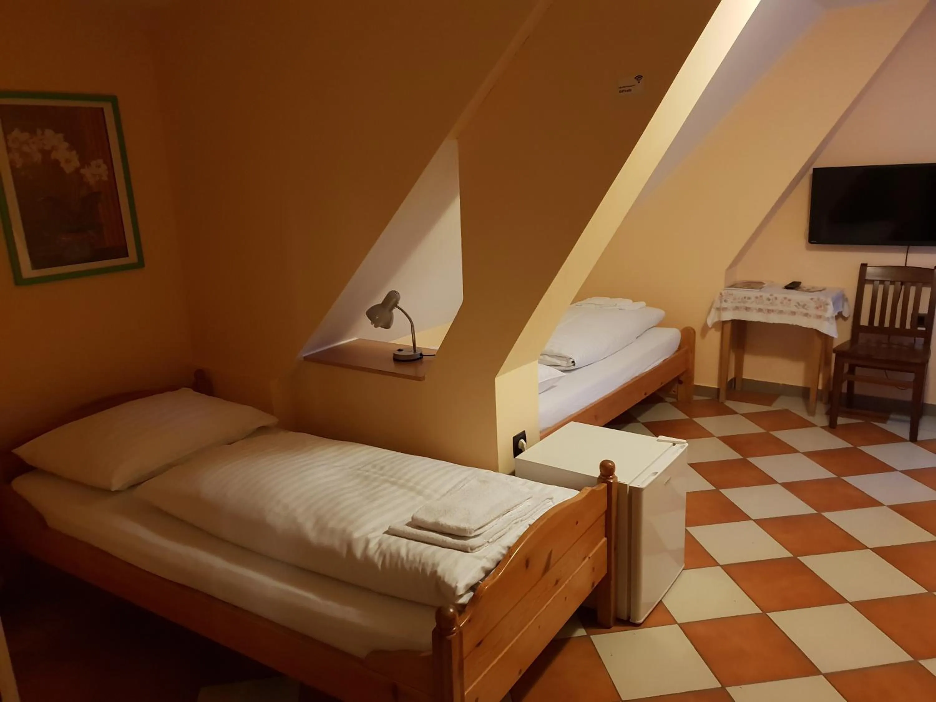 Bed in Pirates Hotel