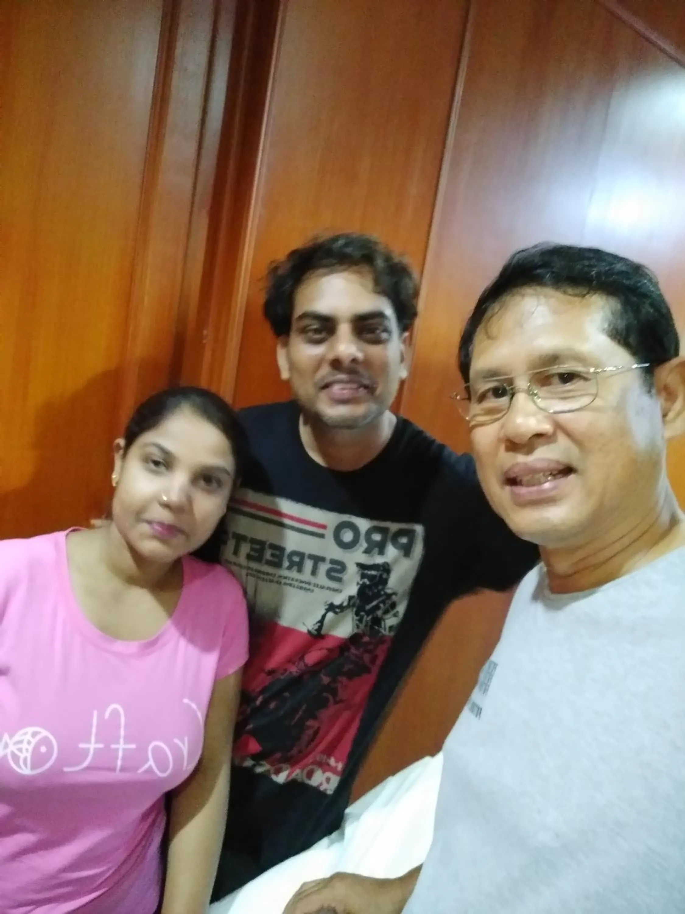 group of guests in Kantawan House