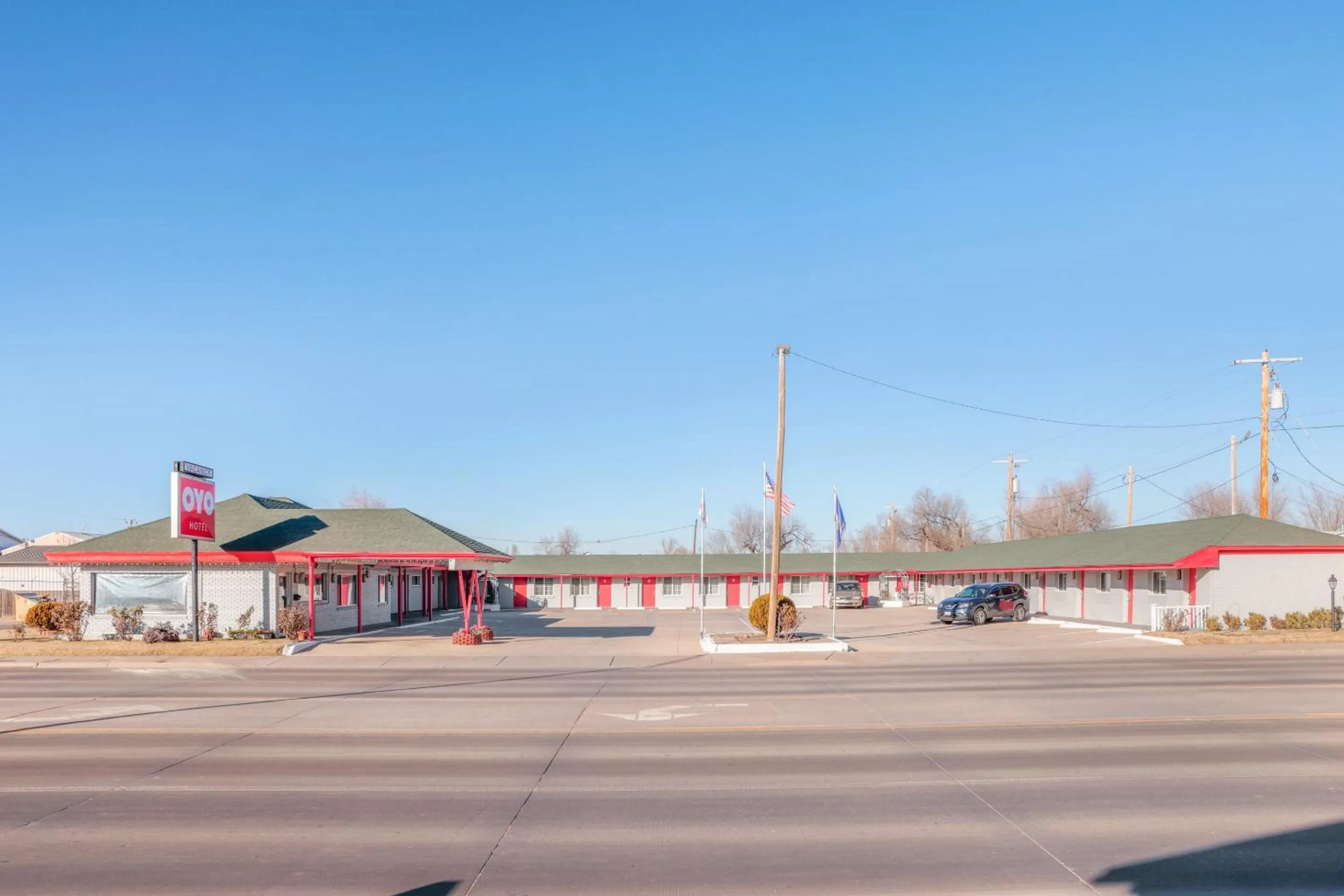 On site in OYO Hotel Liberal, Kansas