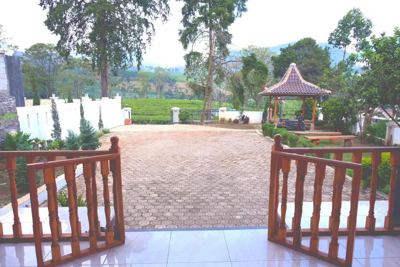 Facade/entrance in Villa Cempaka Pangalengan