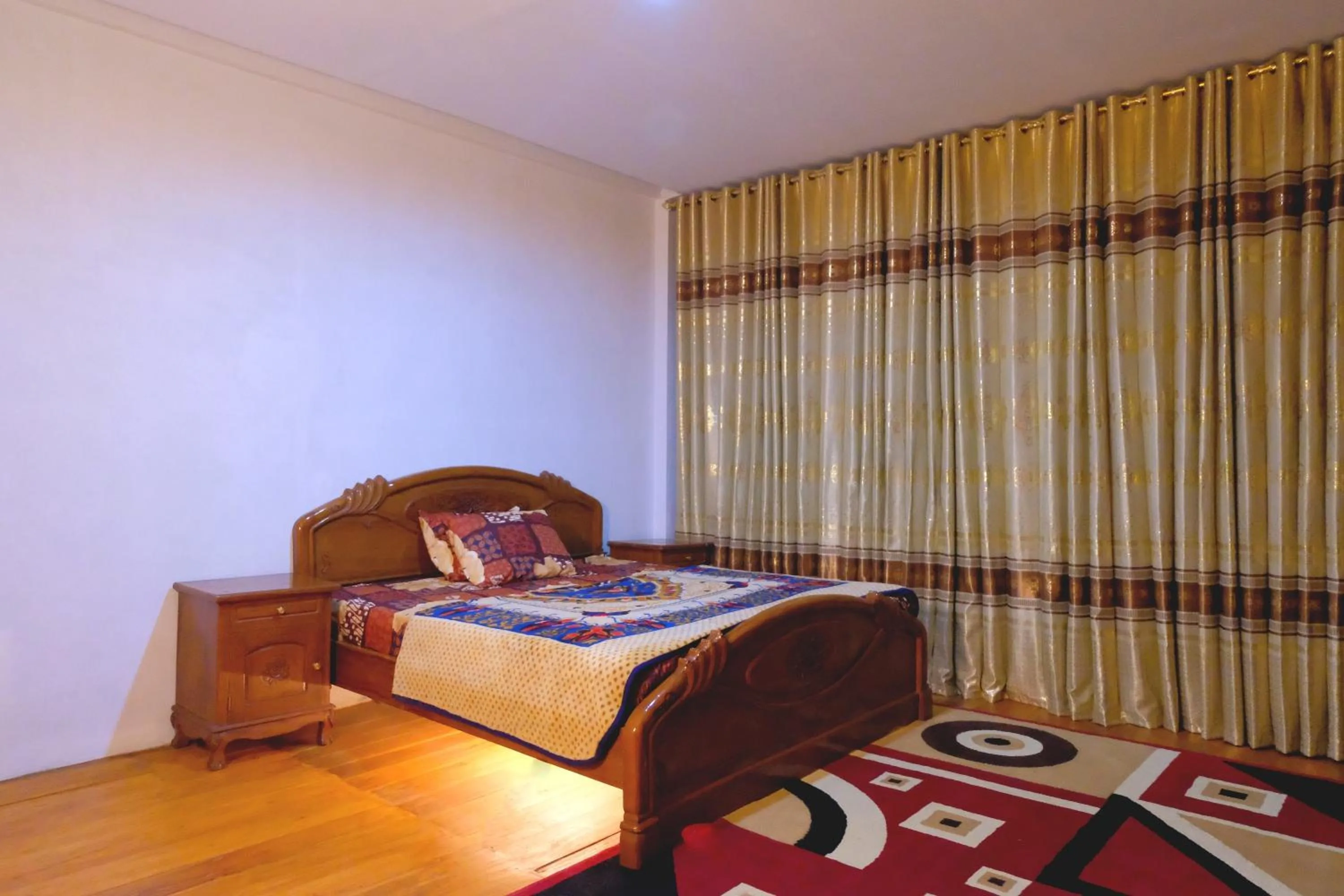 Bed in Villa Cempaka Pangalengan