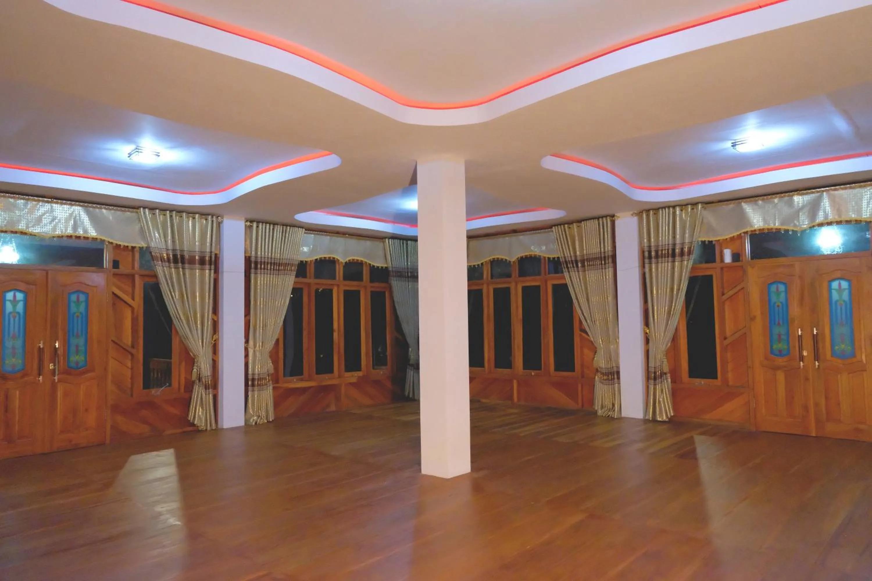 Communal lounge/ TV room in Villa Cempaka Pangalengan