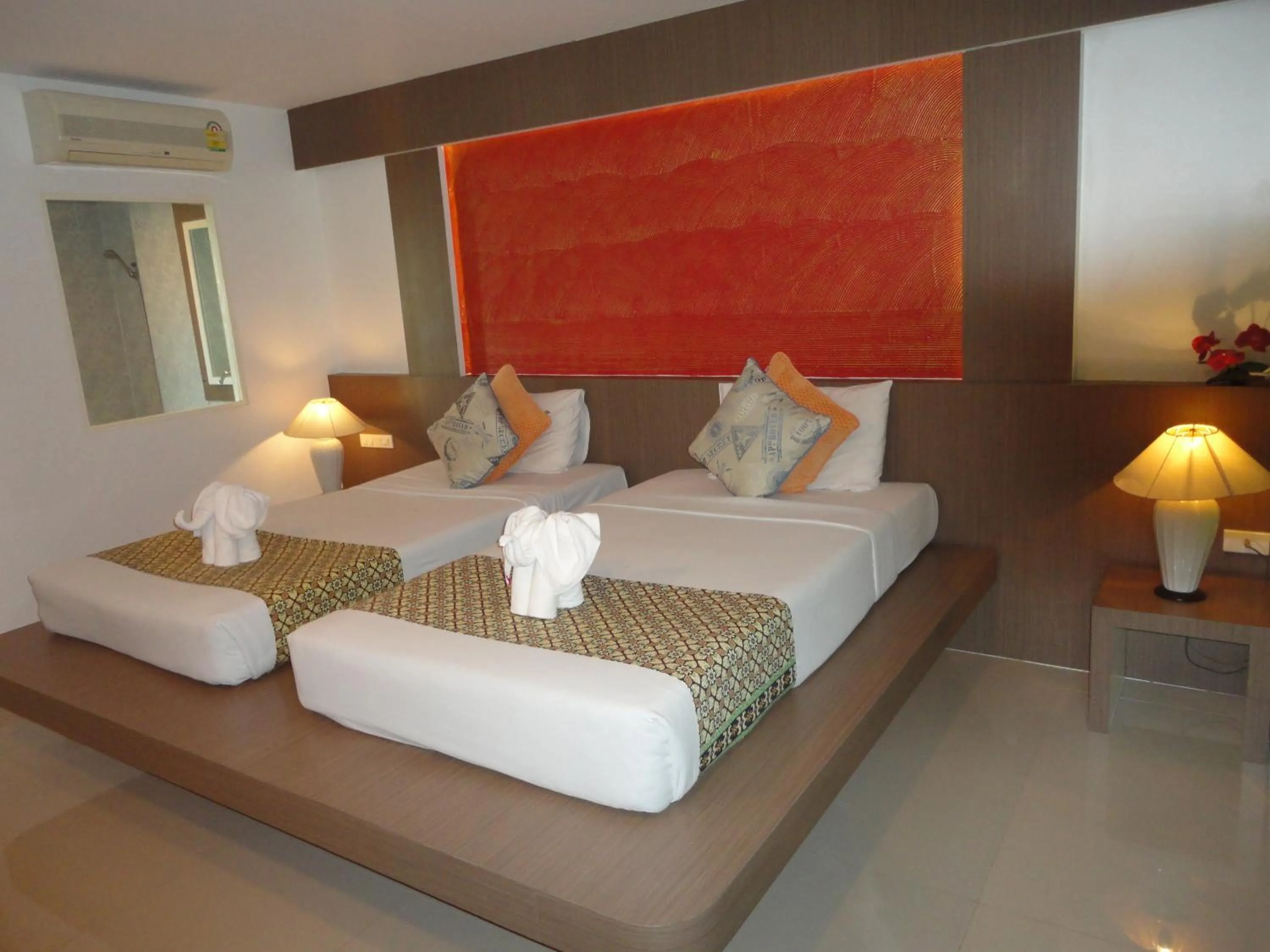 Bed in D2 lamoon resotel