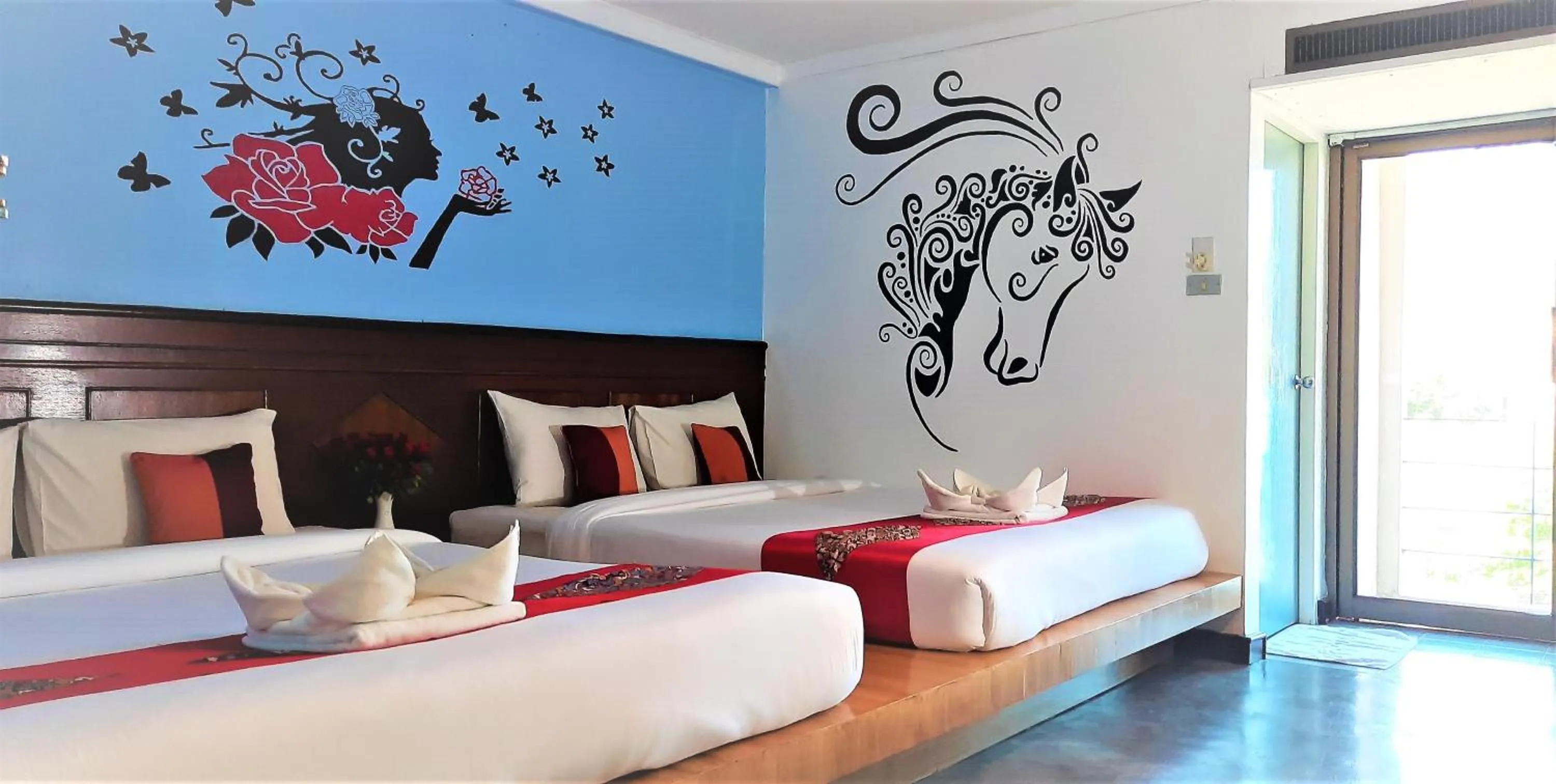 Bed in D2 lamoon resotel