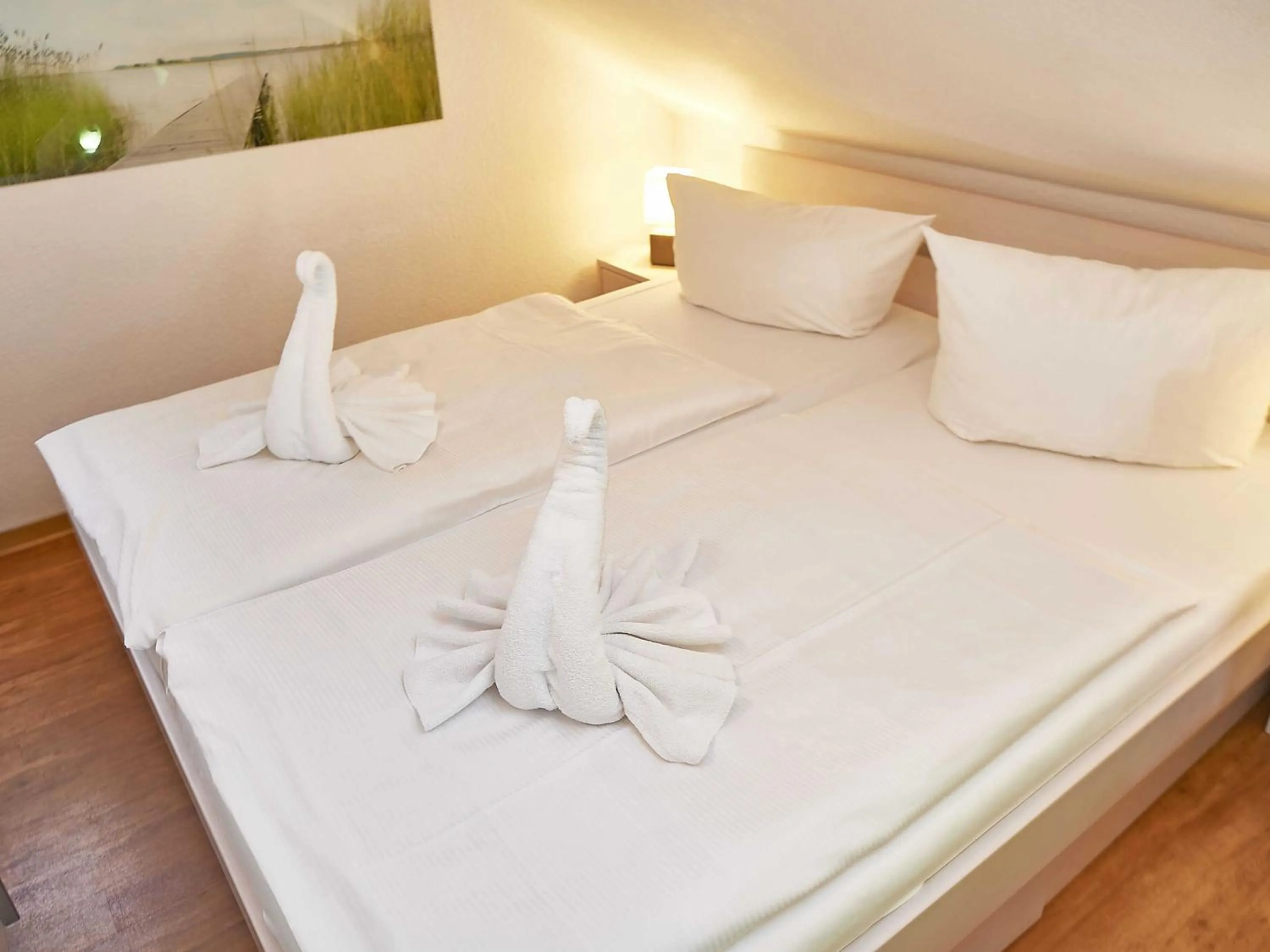 Bed in Wohnpark Stadt Hamburg in Binz - WG 57