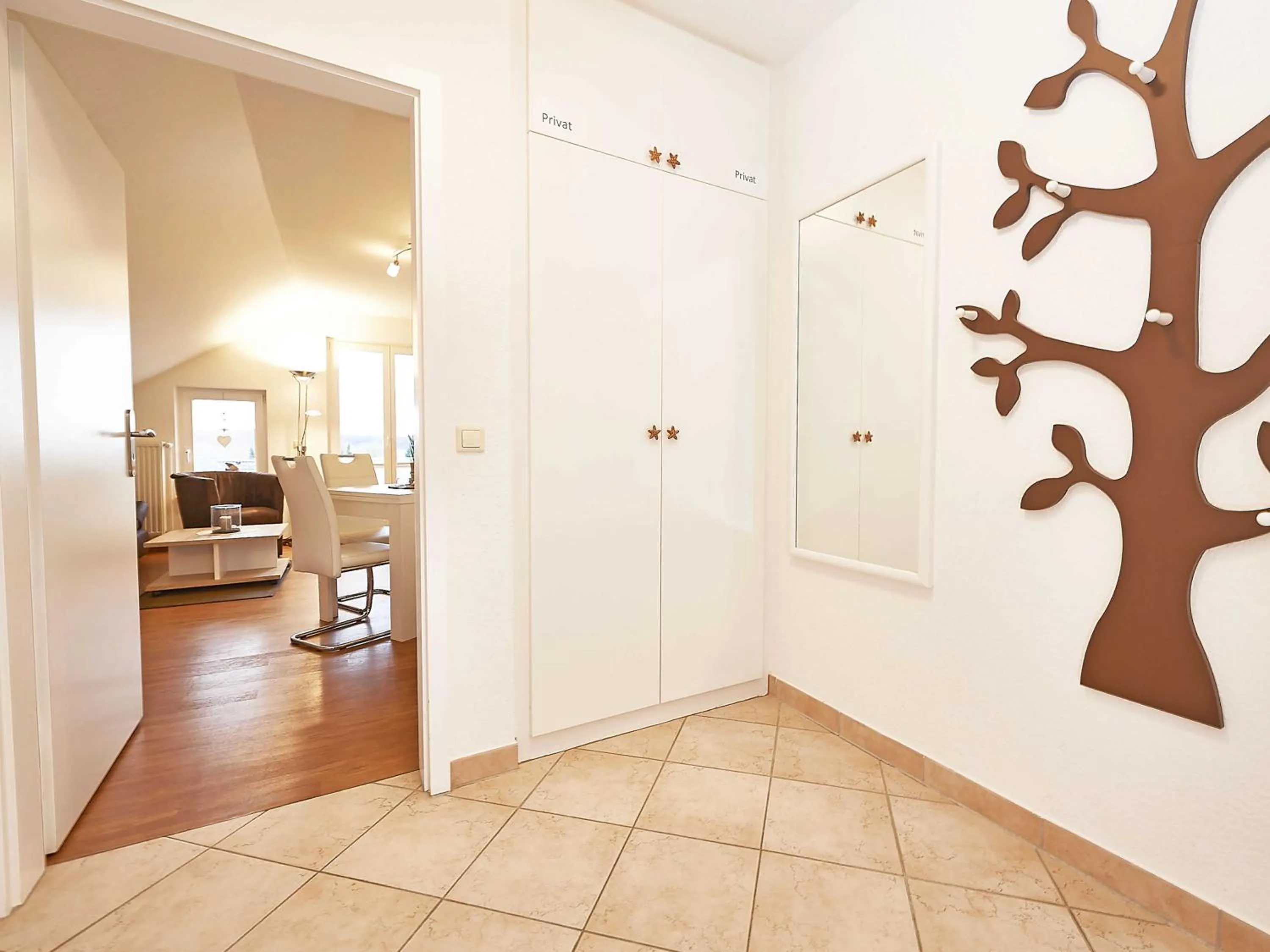 Living room in Wohnpark Stadt Hamburg in Binz - WG 57