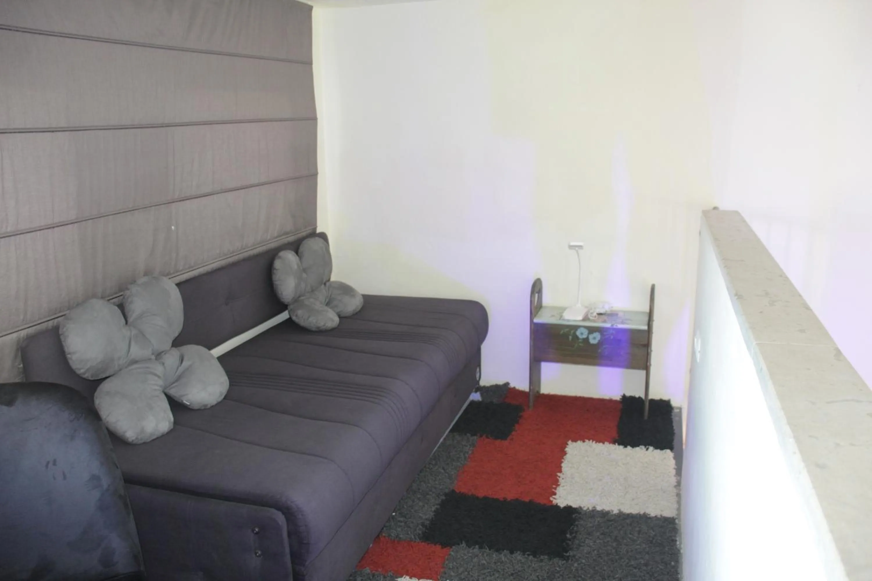 Seating area in Artists' Colony Inn Zefat