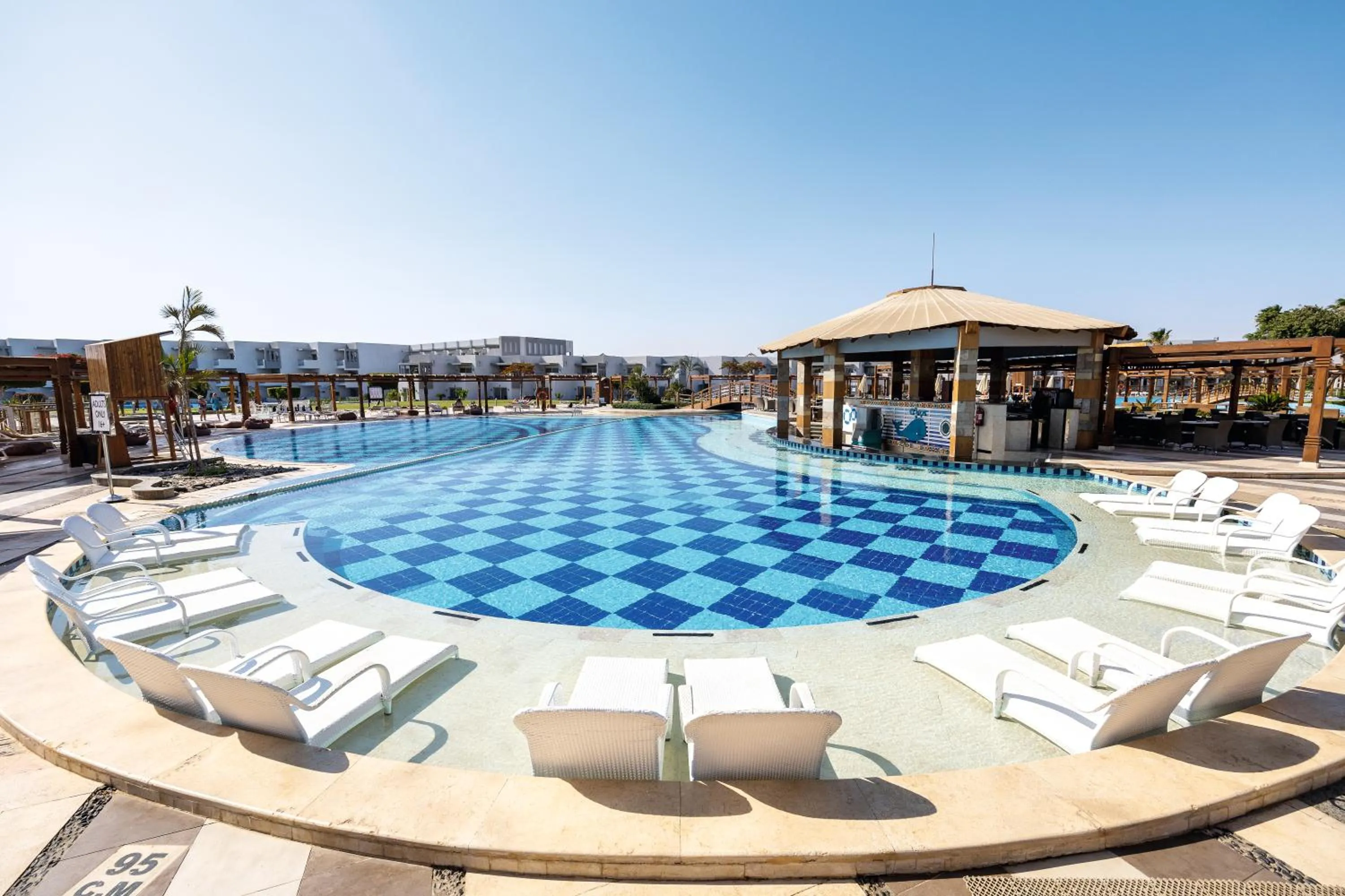 Pool view in Sunrise Crystal Bay Resort -Grand Select