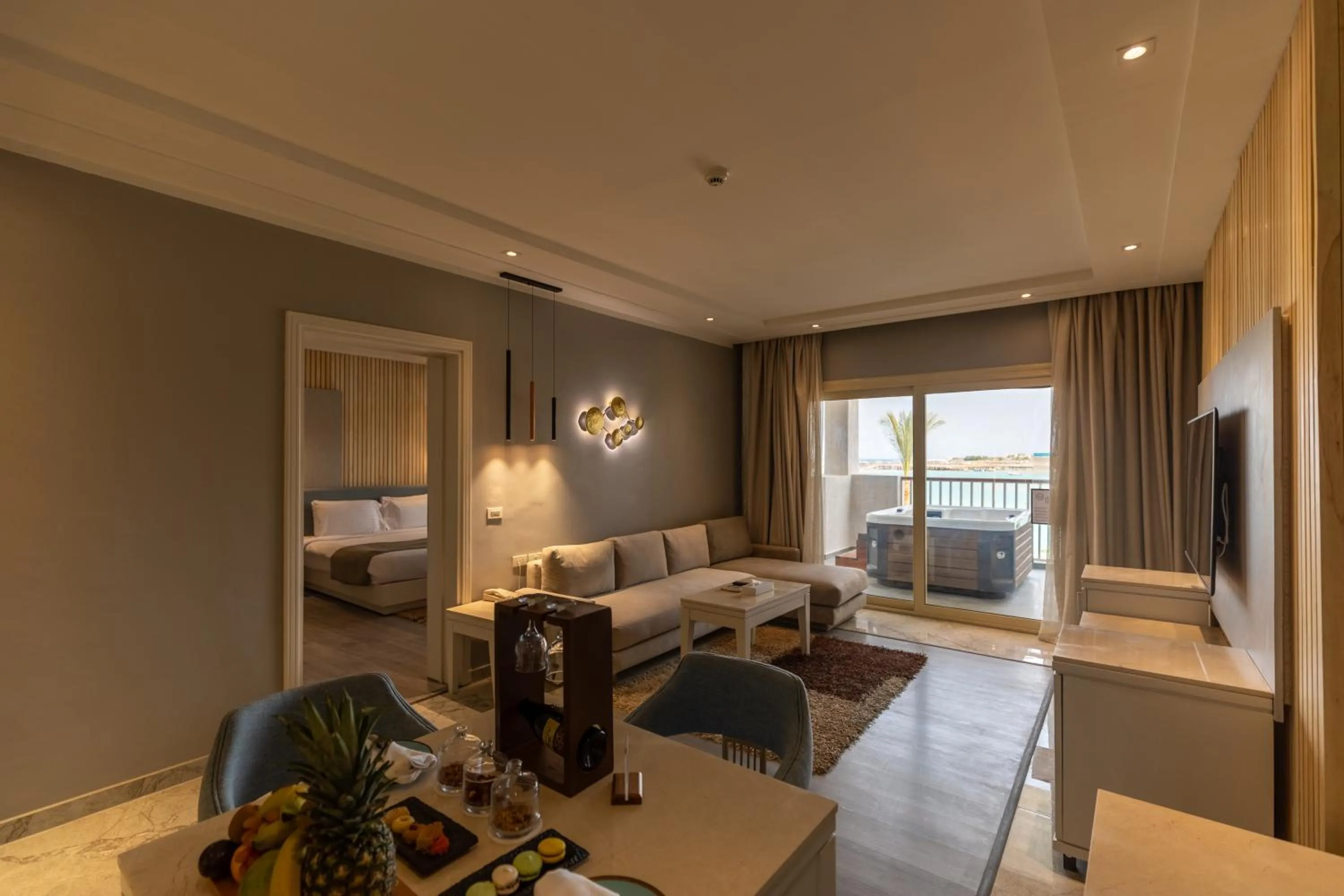 TV and multimedia, Bed in Sunrise Crystal Bay Resort -Grand Select