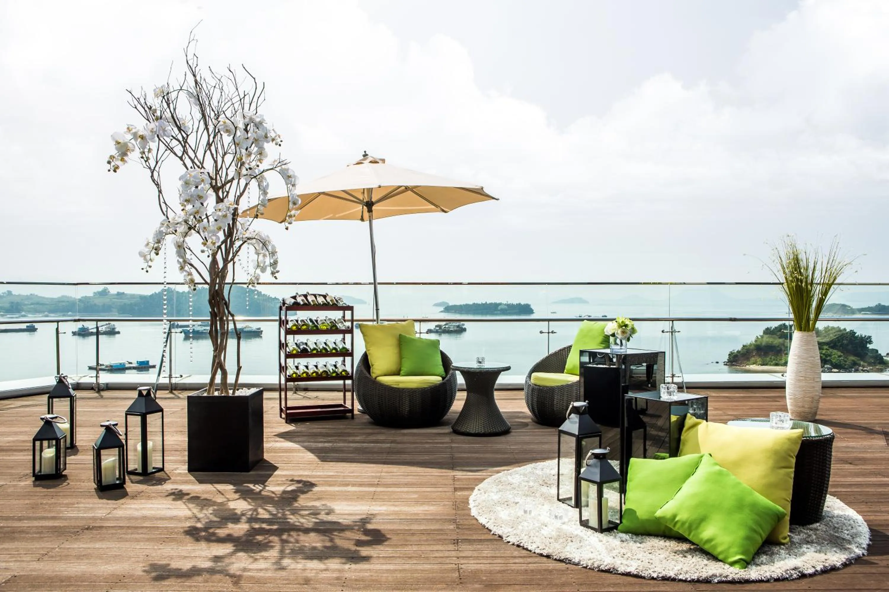 Balcony/Terrace in Hidden Bay Hotel