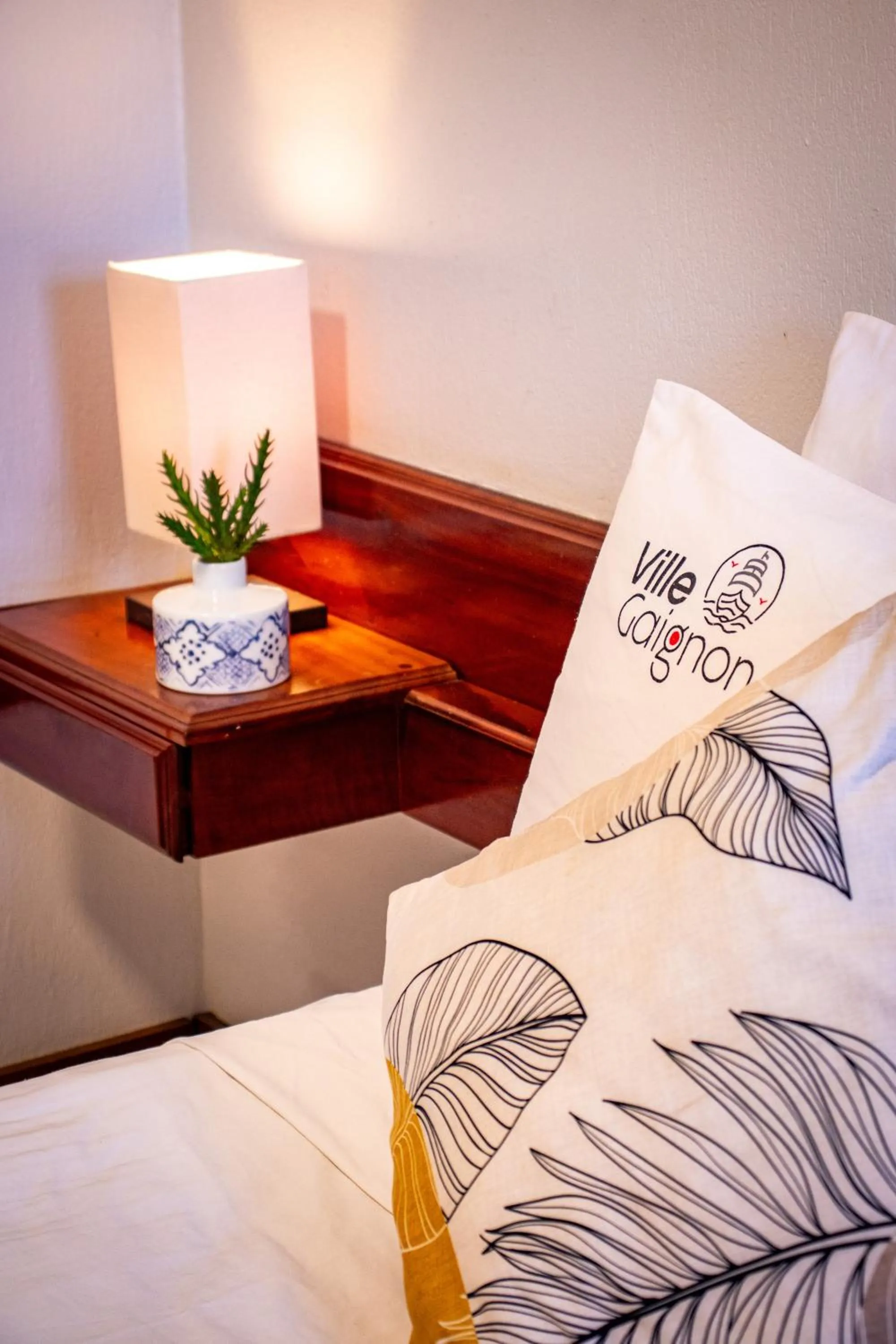 Bed in Pousada Villegaignon