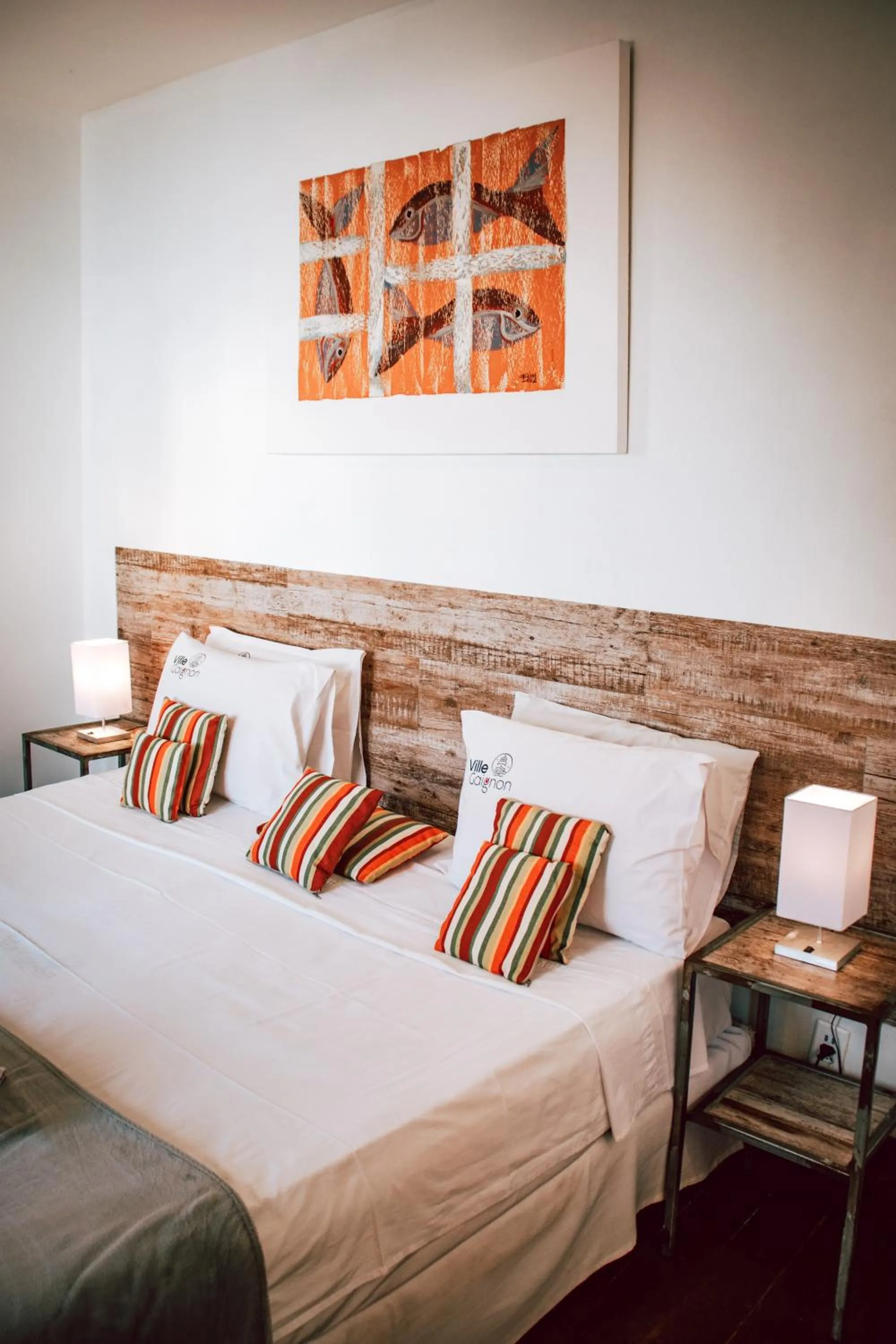 Bed in Pousada Villegaignon