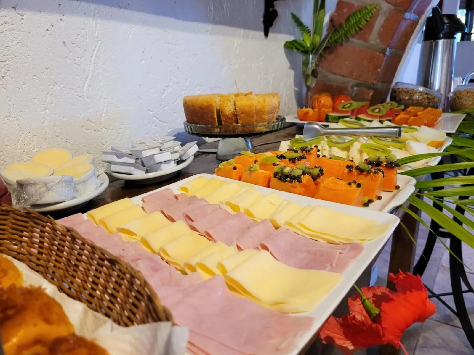 Breakfast in Pousada Villegaignon