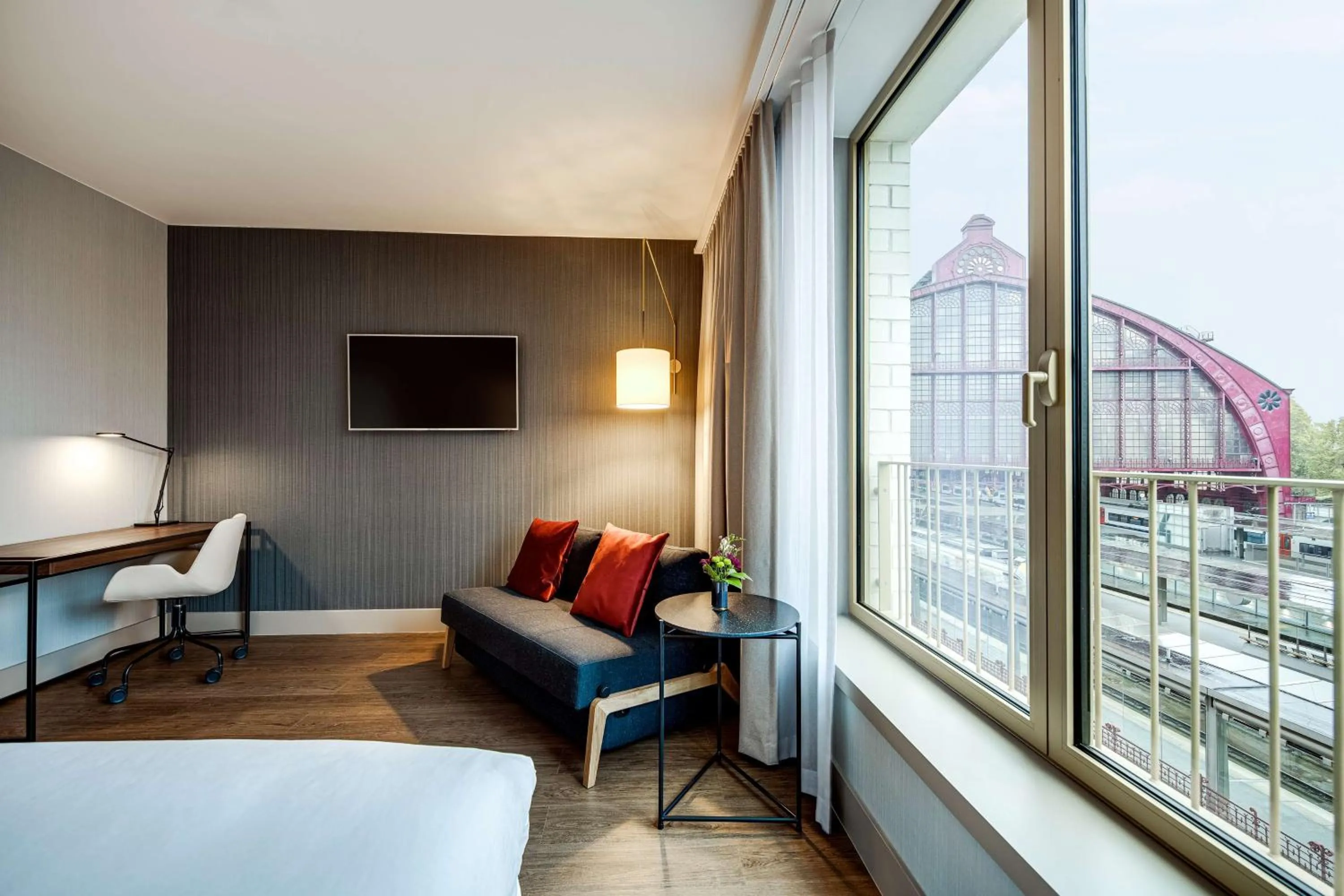 Bedroom, Bed in NH Collection Antwerp Centre