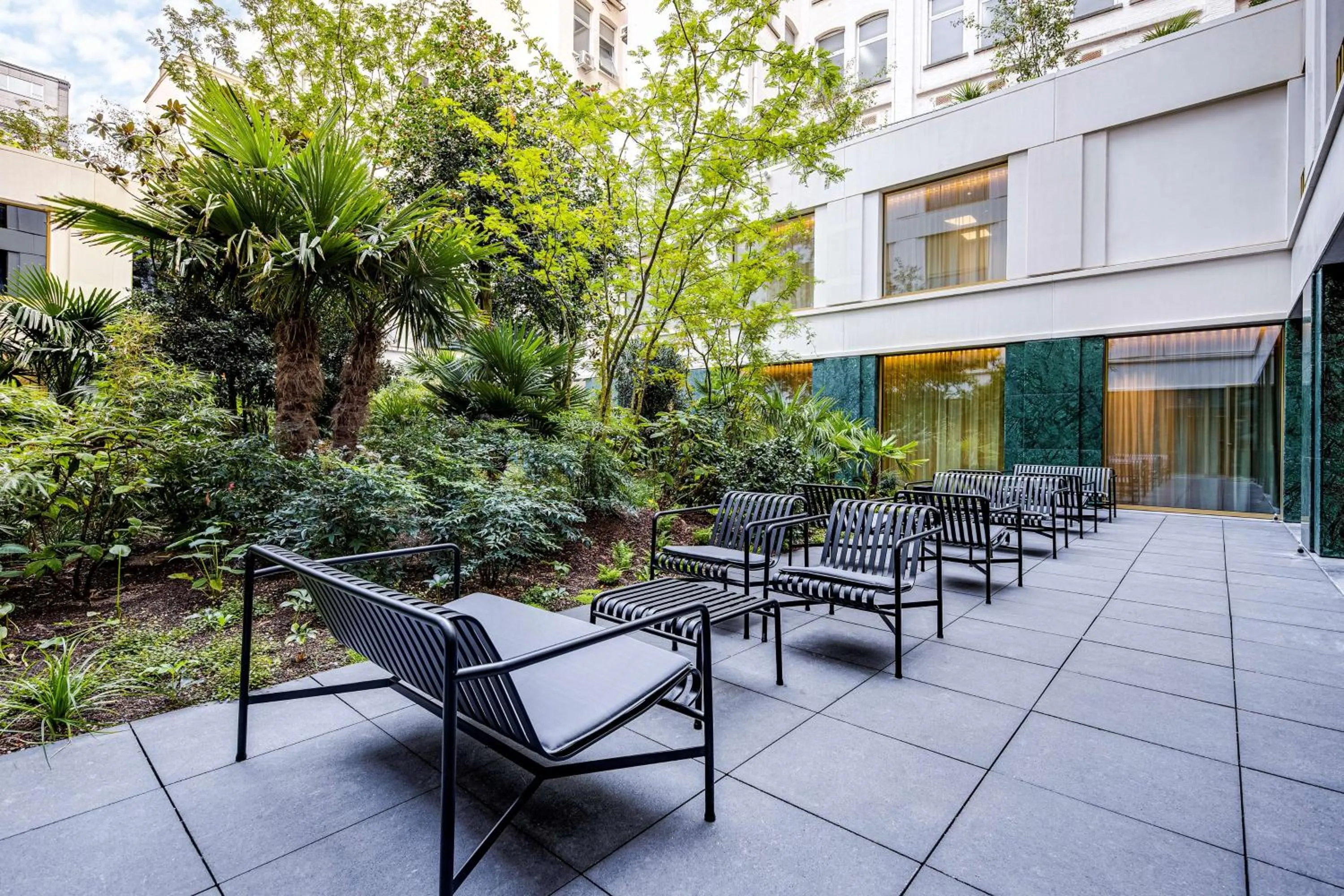 Patio in NH Collection Antwerp Centre